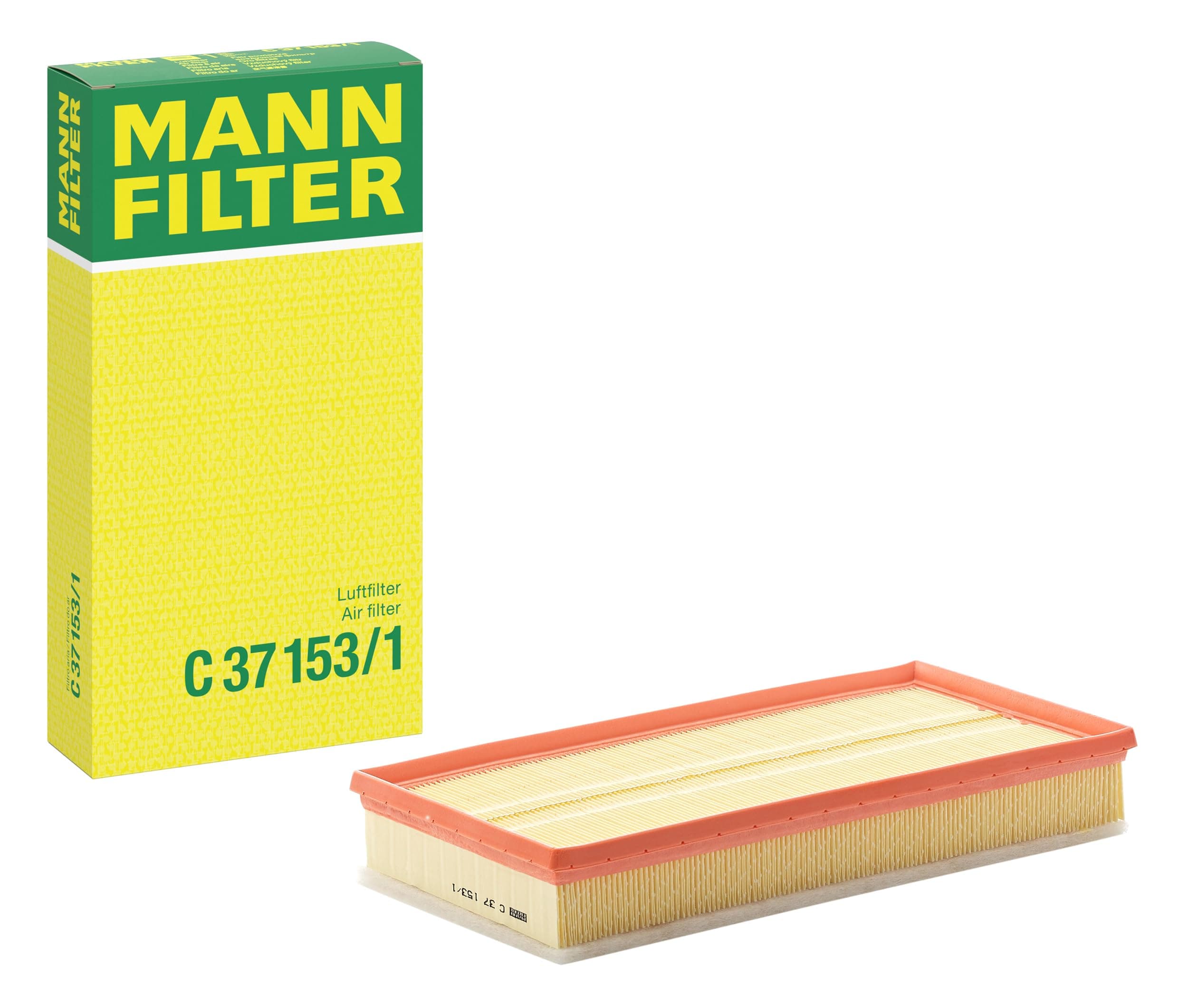MANN-FILTER Original Air Filter C 37 153/1 – For passenger carss