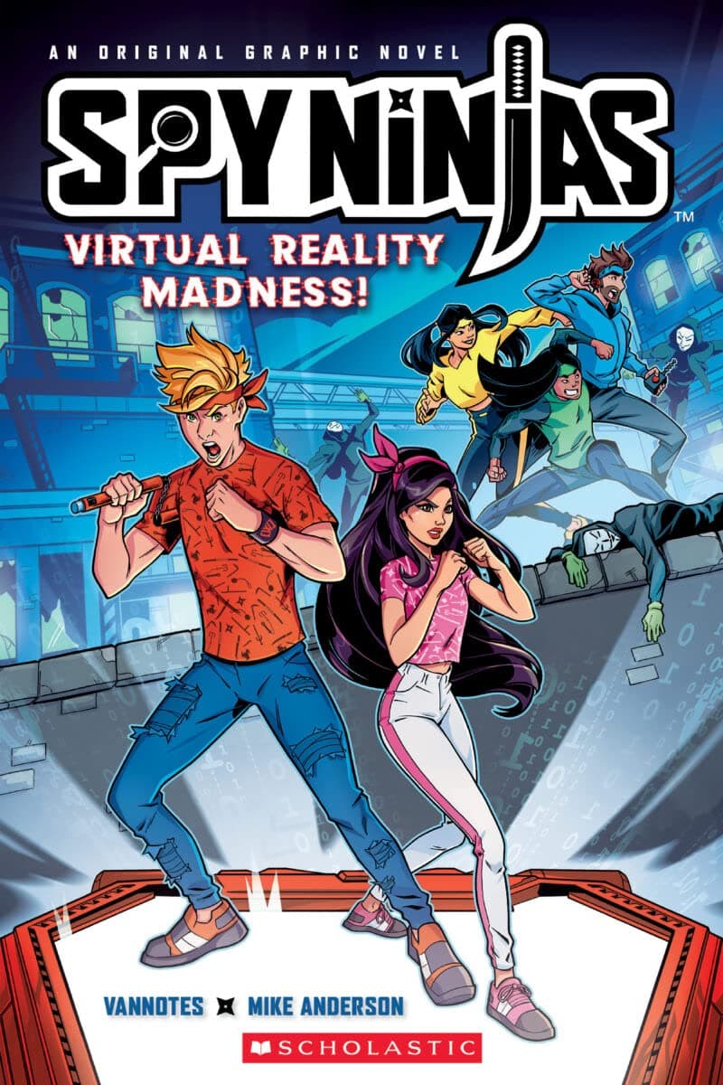 SPY NINJAS OFFICIAL GRAPHIC NOVEL: VIRTUAL REALITY MADNESS!