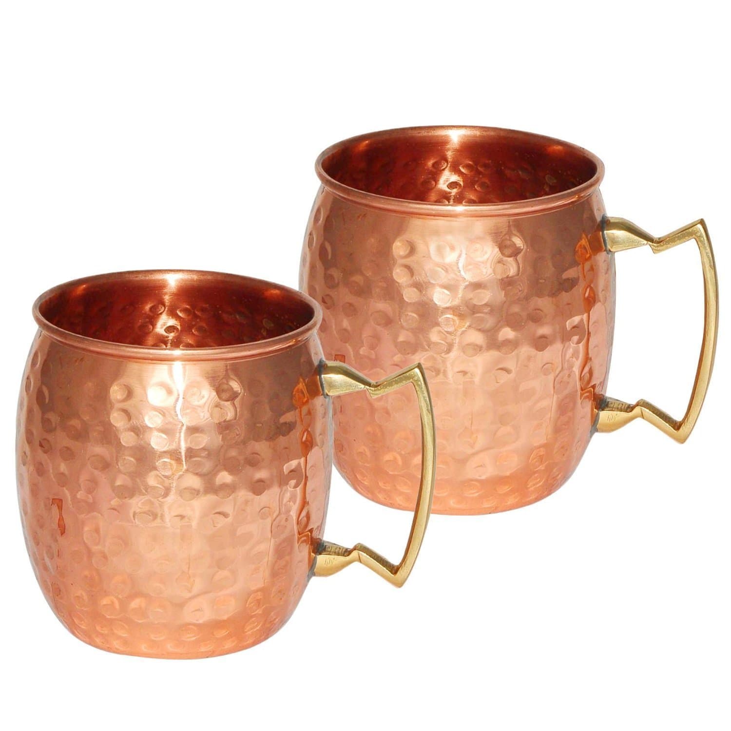 AVS STORE Handmade Pure Copper Hammered Moscow Mule Mug (2)