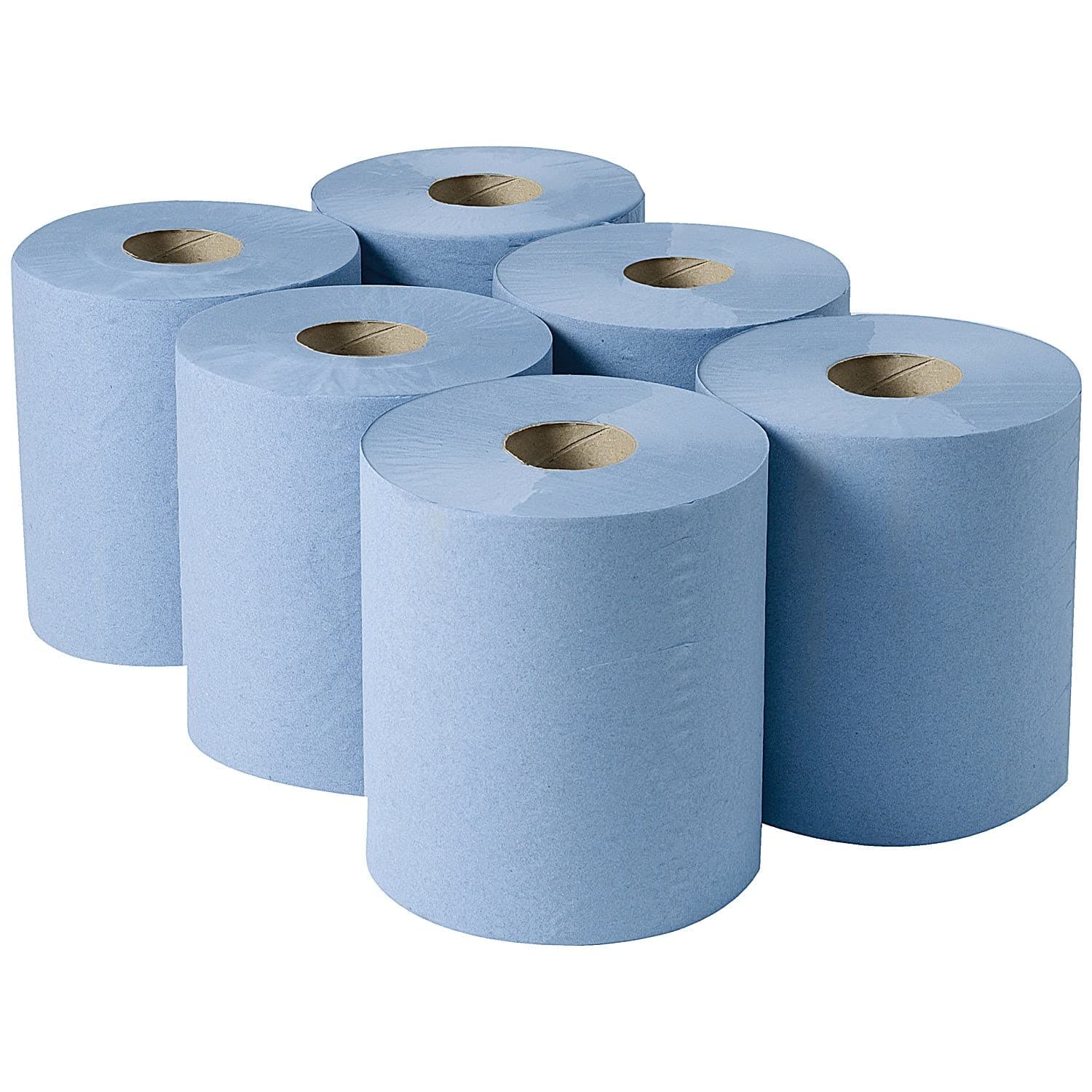3-Ply Centrefeed Roll 135m Blue (Pack of 6) 2W00083