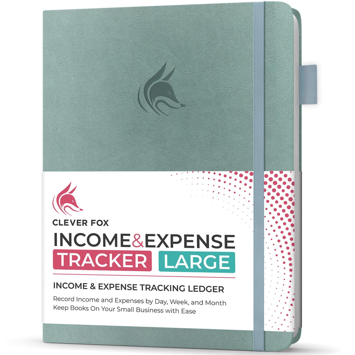 - Income & Expense Tracker Large – Accounting & Bookkeeping Ledger Book for Small Business – 2-Year Record Notebook, A4 (Blue Surf)