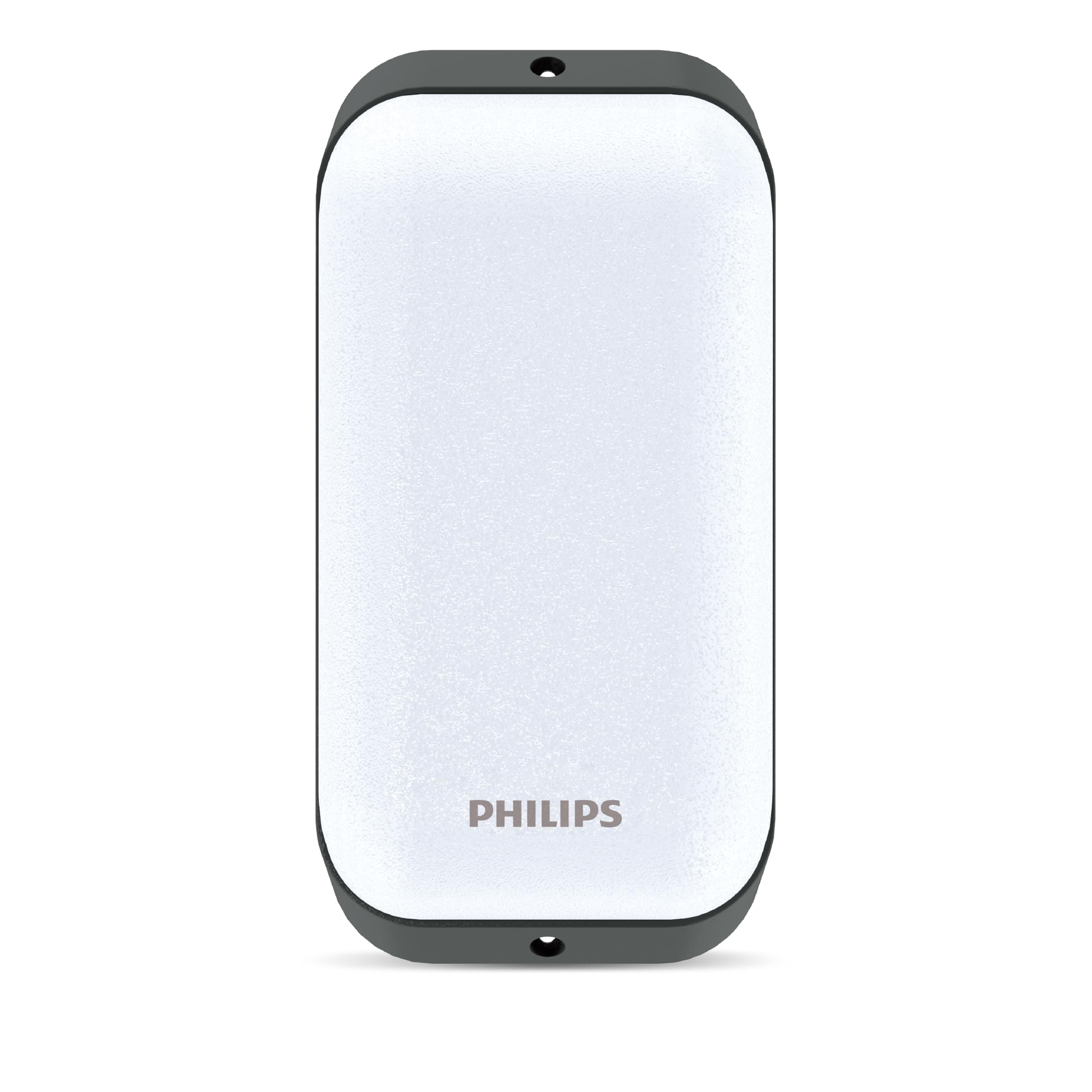 PHILIPS 10-Watt LED Bulk Head Light |WT110W LED10S Bulk Head Light for Office, Shop & Outdoor Lighting | Colour : Crystal White, Pack of 1