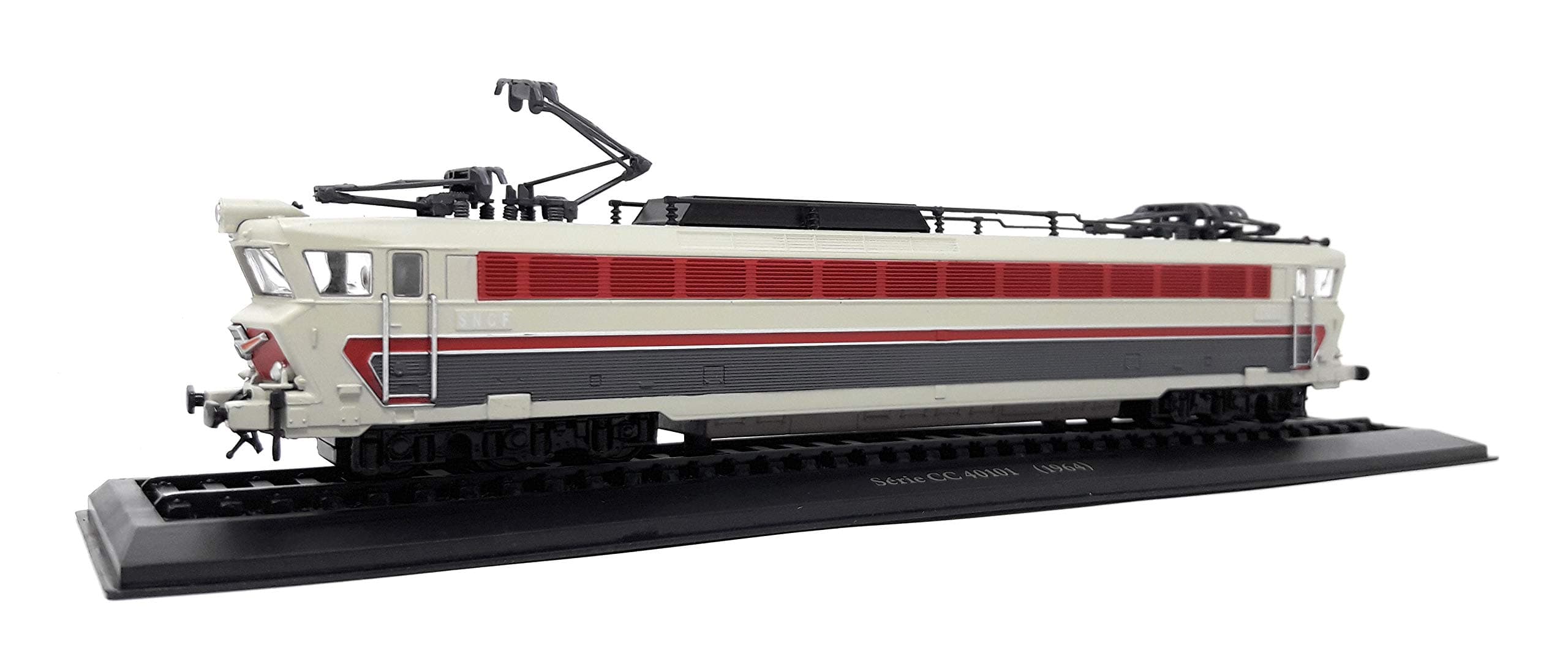 Atlas Limited Edition Miniature Model 1:87 H0 Railway E - Locomotive SNCF Series CC 40101 France 1964 Standing Model Without Function