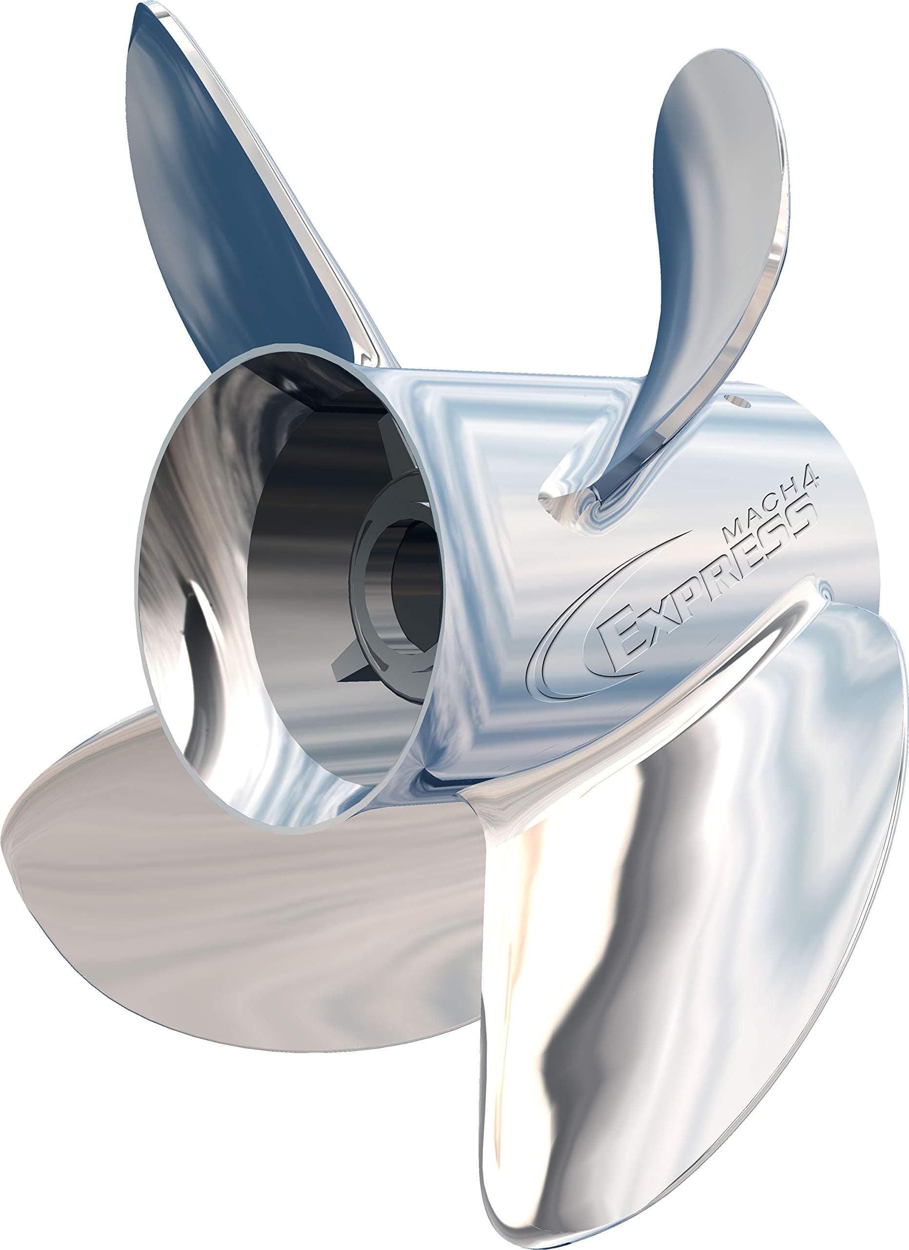 Turning Point Propeller 31501941 Express Left Stainless 4-Blade Propeller (14-1/4 X 19)