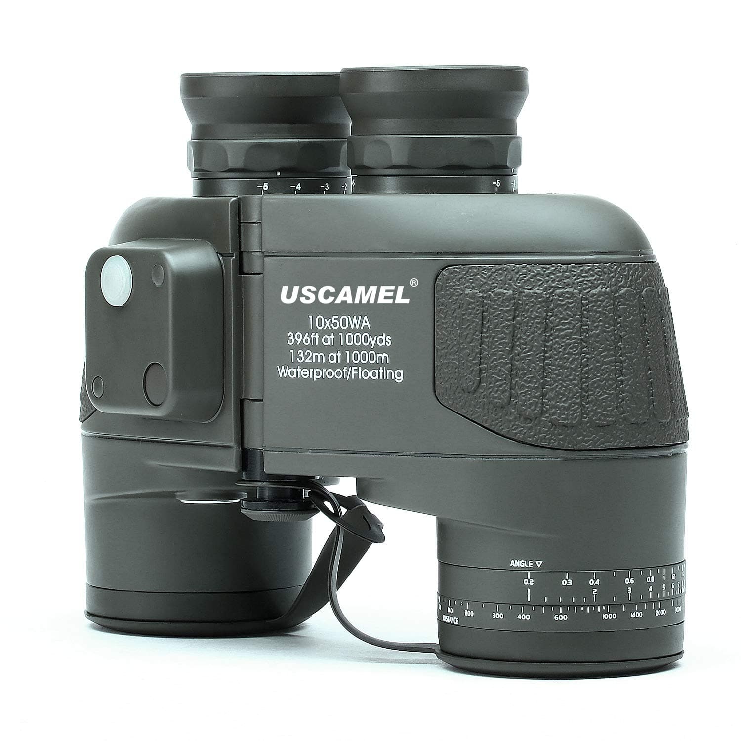 USCAMEL 10X50 Marine Binoculars for Adults with Rangefinder Compass, Marine Binoculars for Adults Boating Sailing