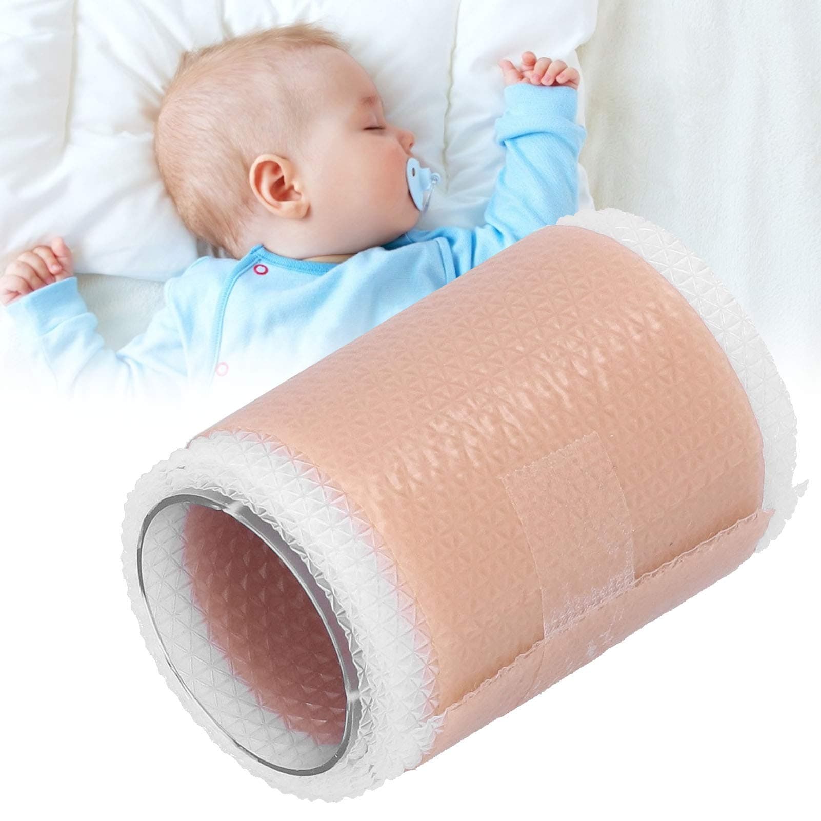 Yinhing Ear Aesthetic Corrector,Baby Protruding Ear Patch,To Correct Deformed Ears,Newborn Ear Aesthetic Corrector,Corrector For Protruding Ear Silicone, Beige