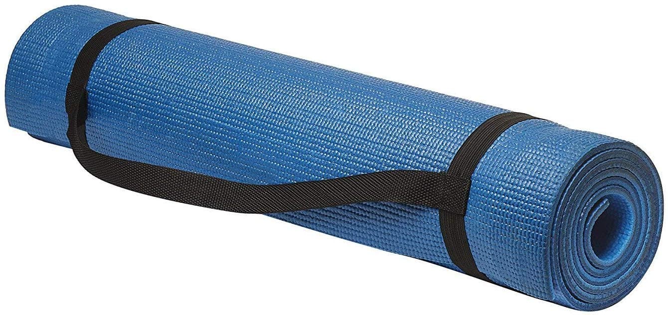 Fitkit Synthetic Yoga Mat, 5mm