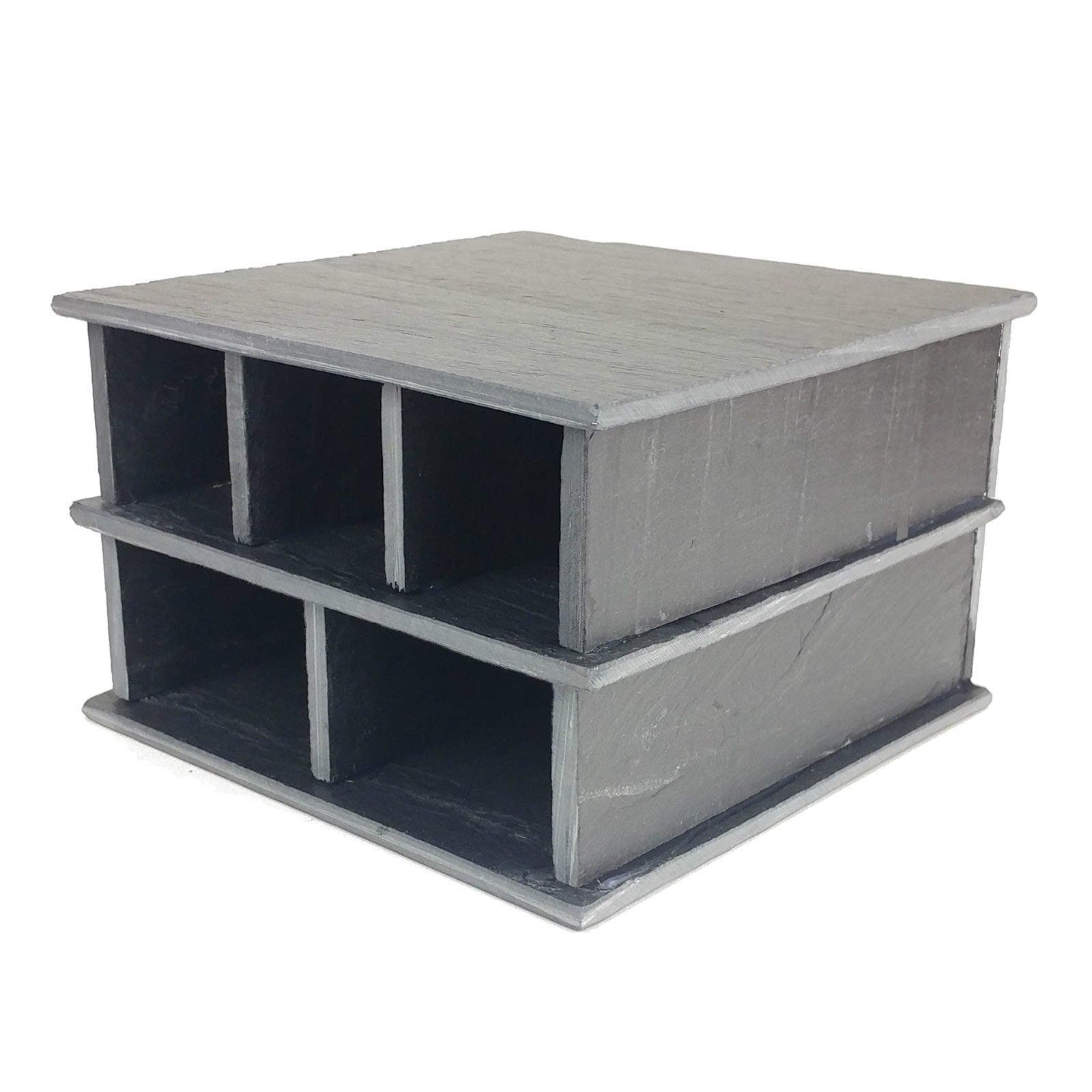 Natural Slate Spawning Cave for Aquarium Fish Tank Pleco Hide