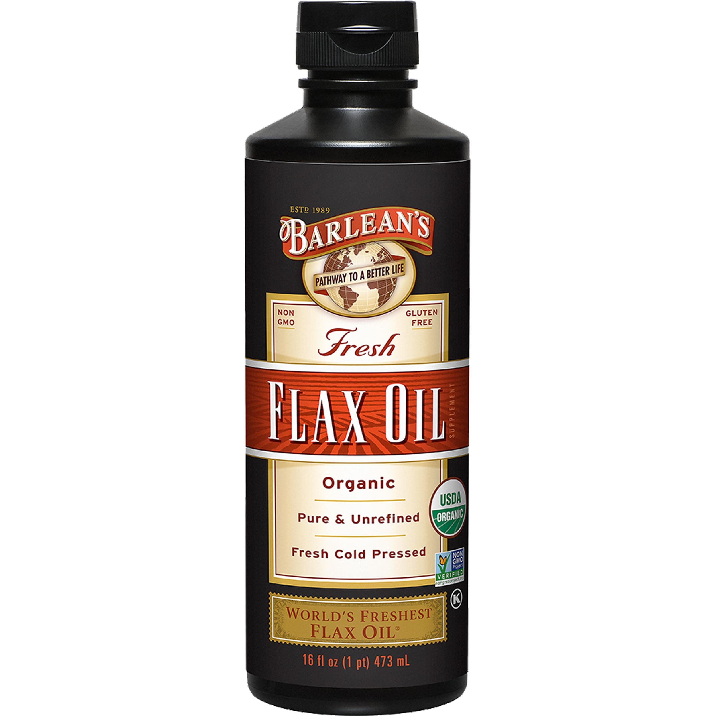 Barlean's, Flaxe Oil, 16 oz (473 ml)