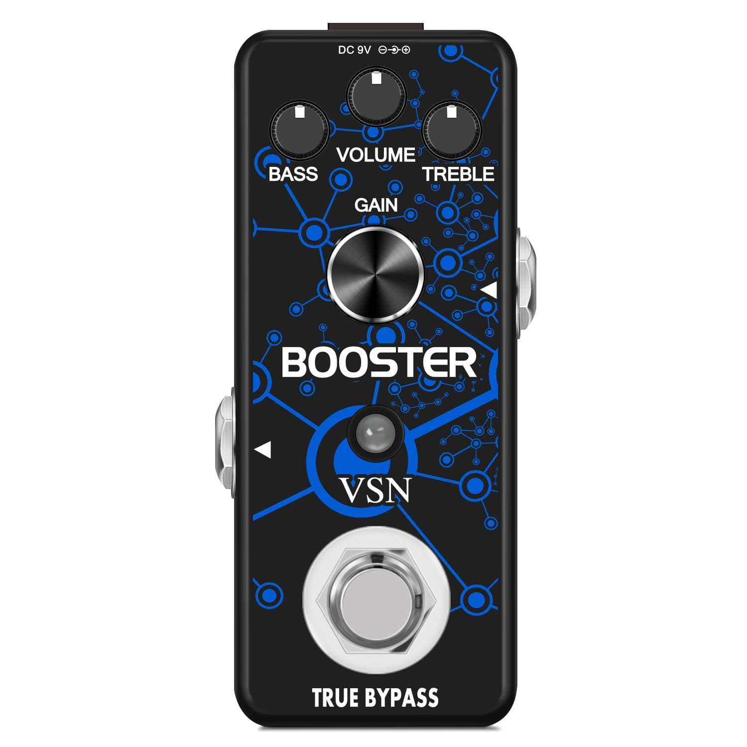 Guitar Booster Effect Pedal Clean Boost Effects Pedals For Electric Guitar Pure Clean Mini Boost Pedals True Bypass