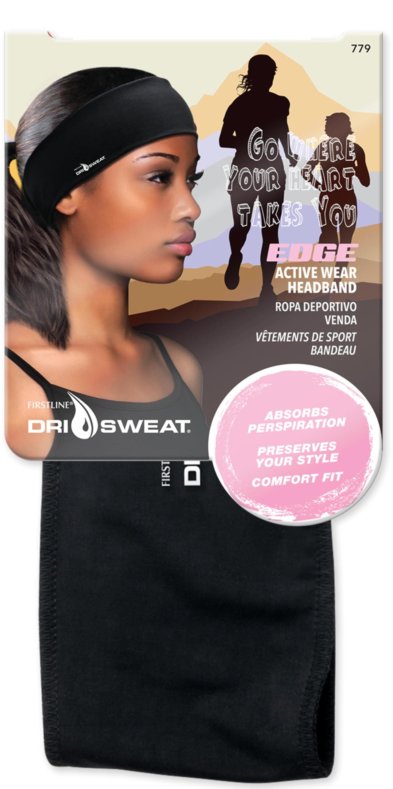 Dri Sweat Edge Edge – Active Wear Headband - 779-72