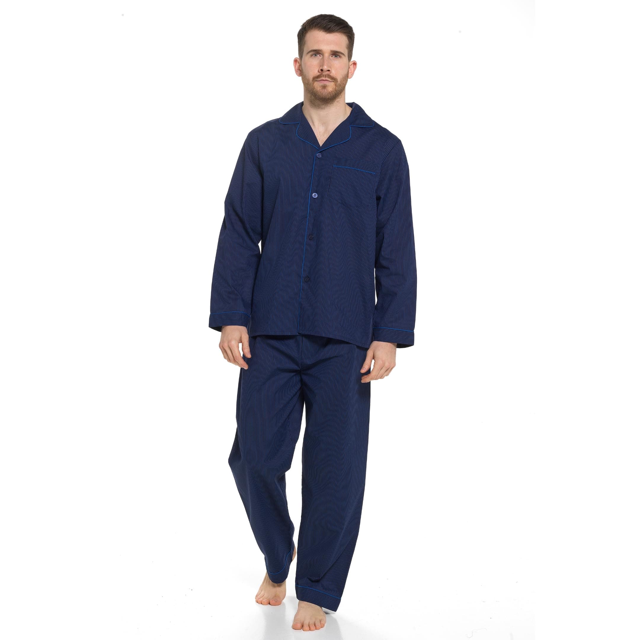 Lora Dora Strong Souls Mens Pyjamas Traditional 2 Piece Pjs