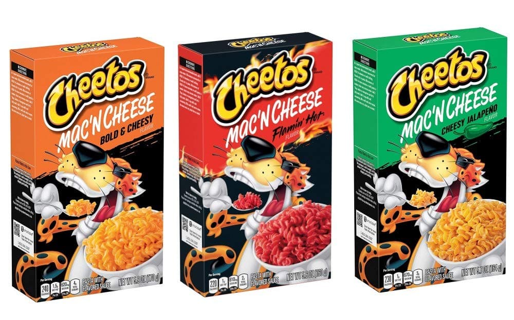 Cheetos Mac'n Cheese - 3 Pack Bundle - Cheesy Jalapeno Flavor 5.7 oz Box, Flamin Hot flavor 5.9 Oz box, and Bold & Cheesy Flavor 5.9 oz Box,