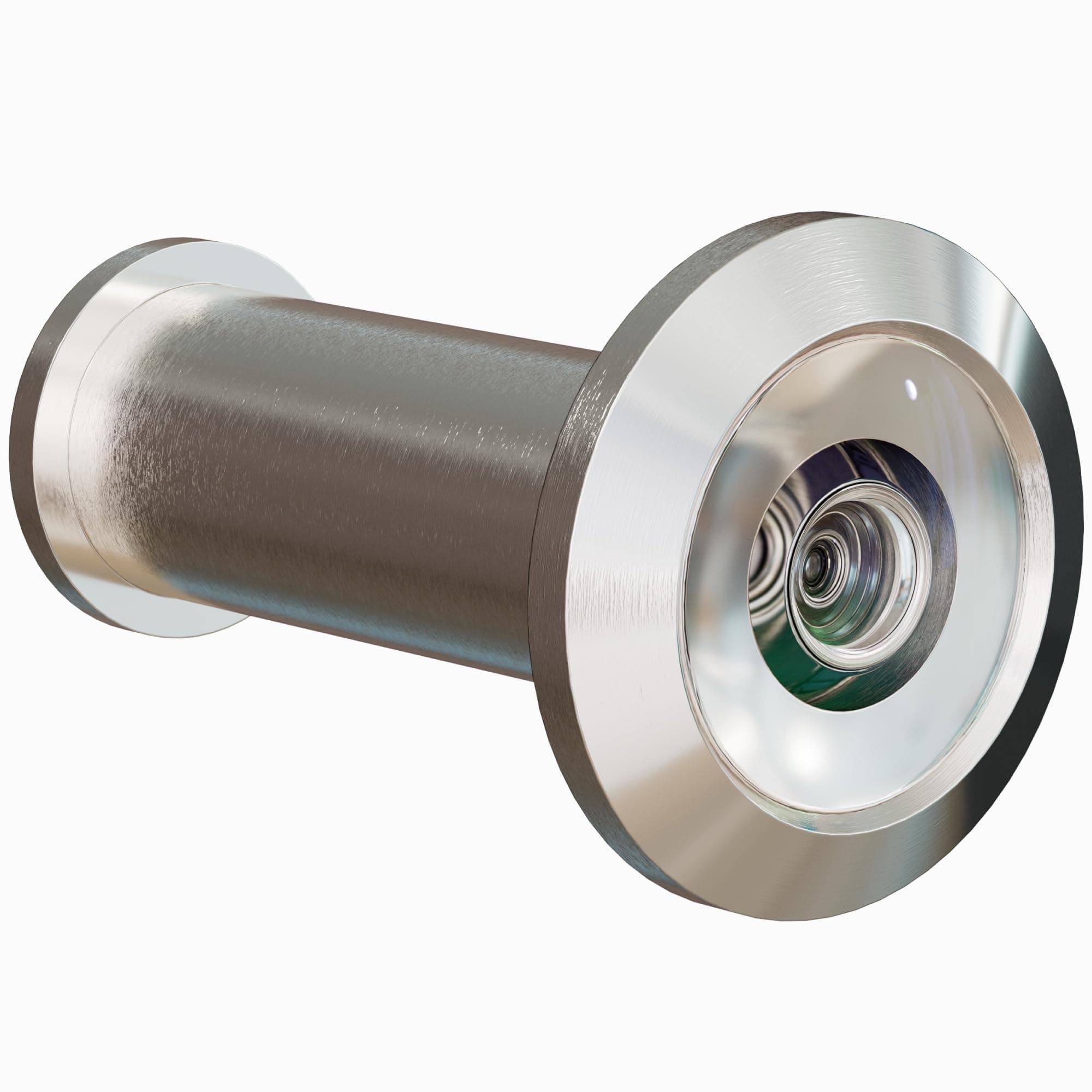 KS Hardware Peephole for Front Door | Security Peephole Provides an Ultra Wide View | Peepholes for Door 1.75 inches Thick | Satin Nickel (1, Satin Nickel)