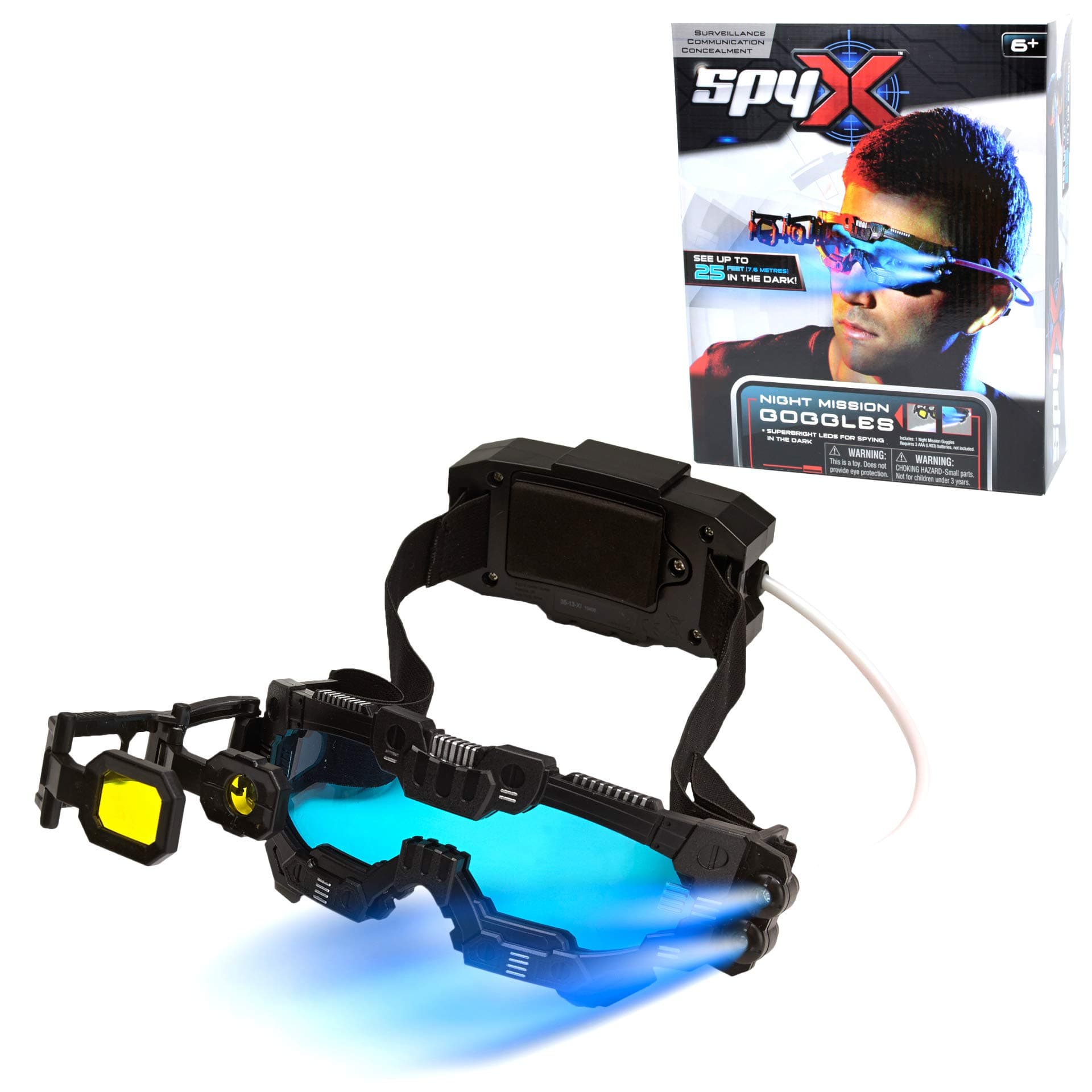 Spy X Xnight Mission Goggles, Black, 10400,