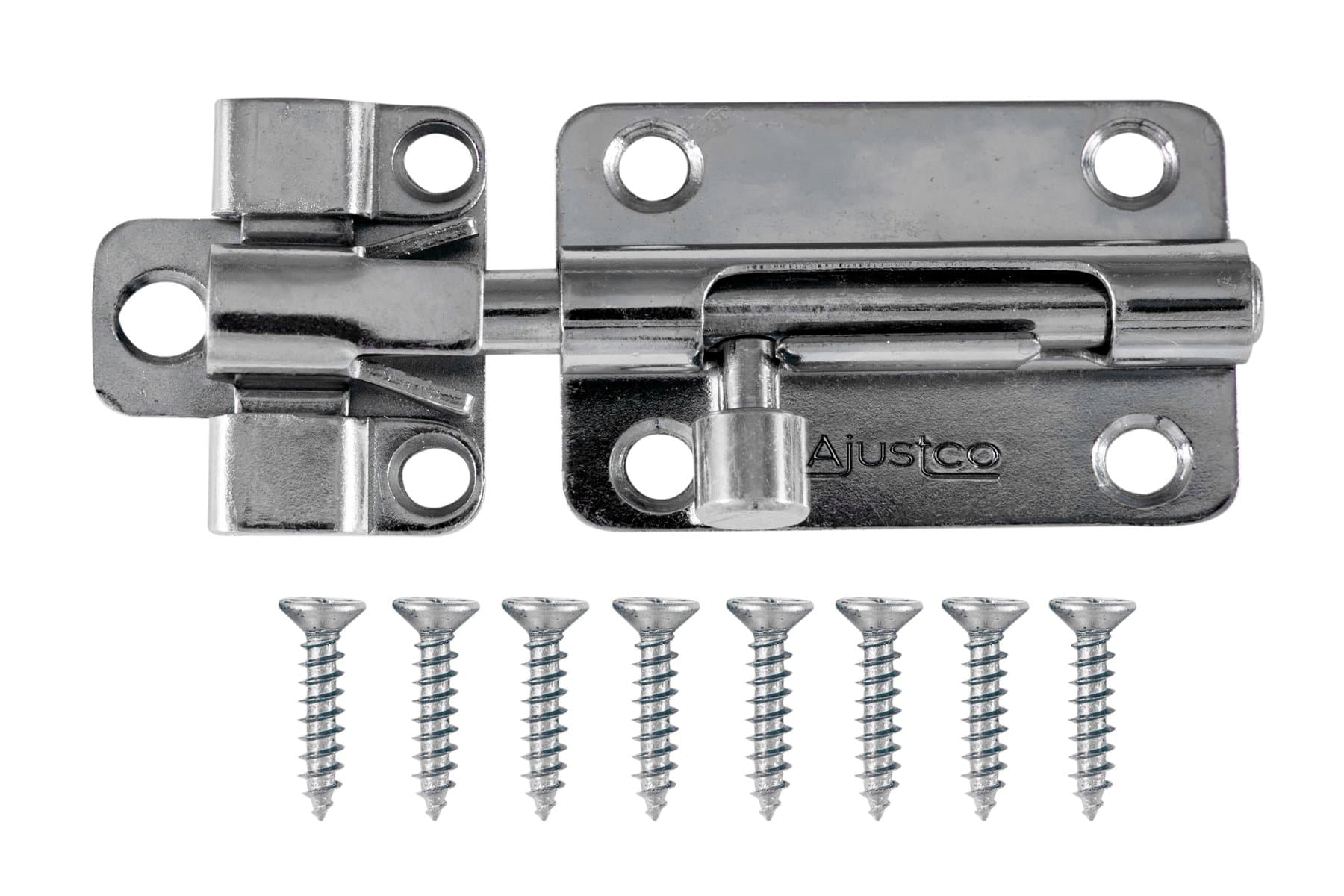 AjustLock 3 Inch Barrel Bolt Lock (Stainless Steel)
