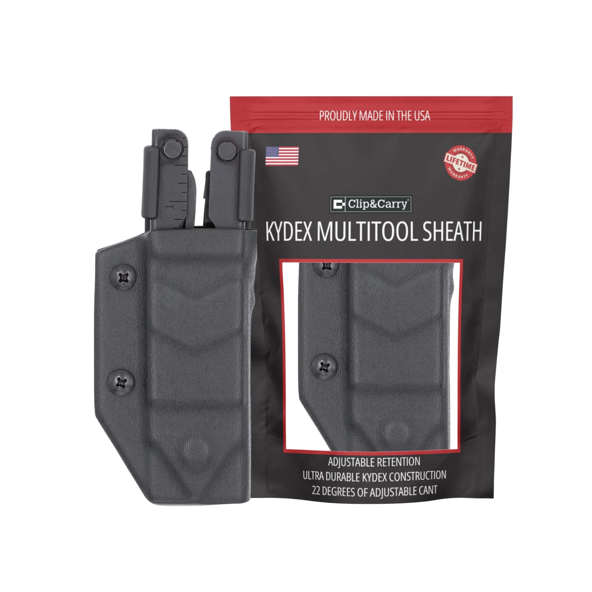 Kydex Multitool Sheath for Gerber MP600 ~Fits bluntnose & needlenose Models~ Made in USA (Multi-Tool not Included) Multi Tool Holder Holster
