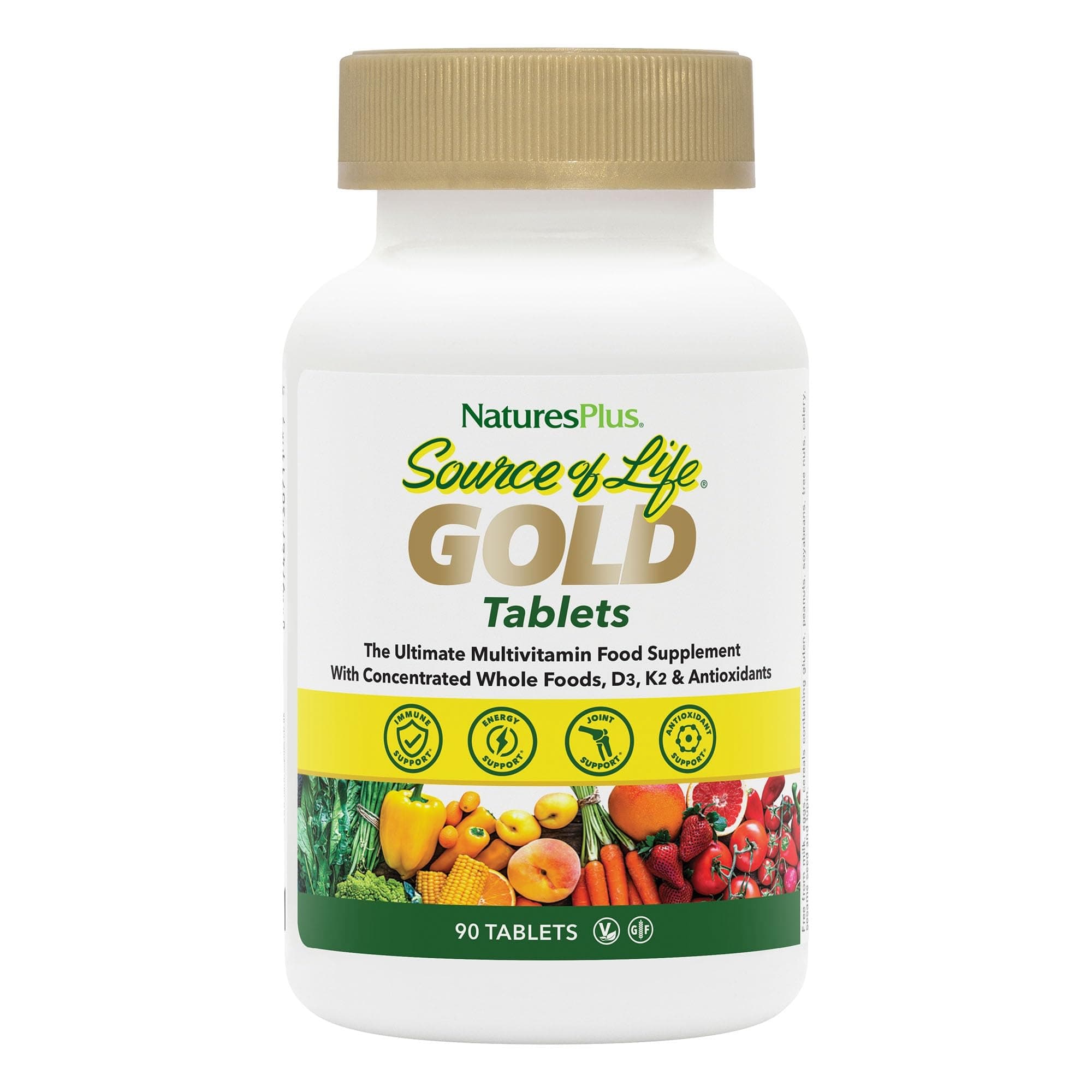 Natures Plus - Source Of Life Gold Tablets Ultimate Multi-Vitamin With 101044