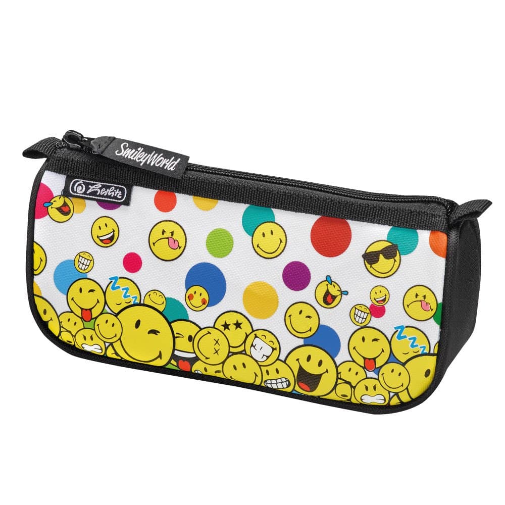Herlitz Pencil Case, World Rainbow Faces (Multicolour) - 50015344