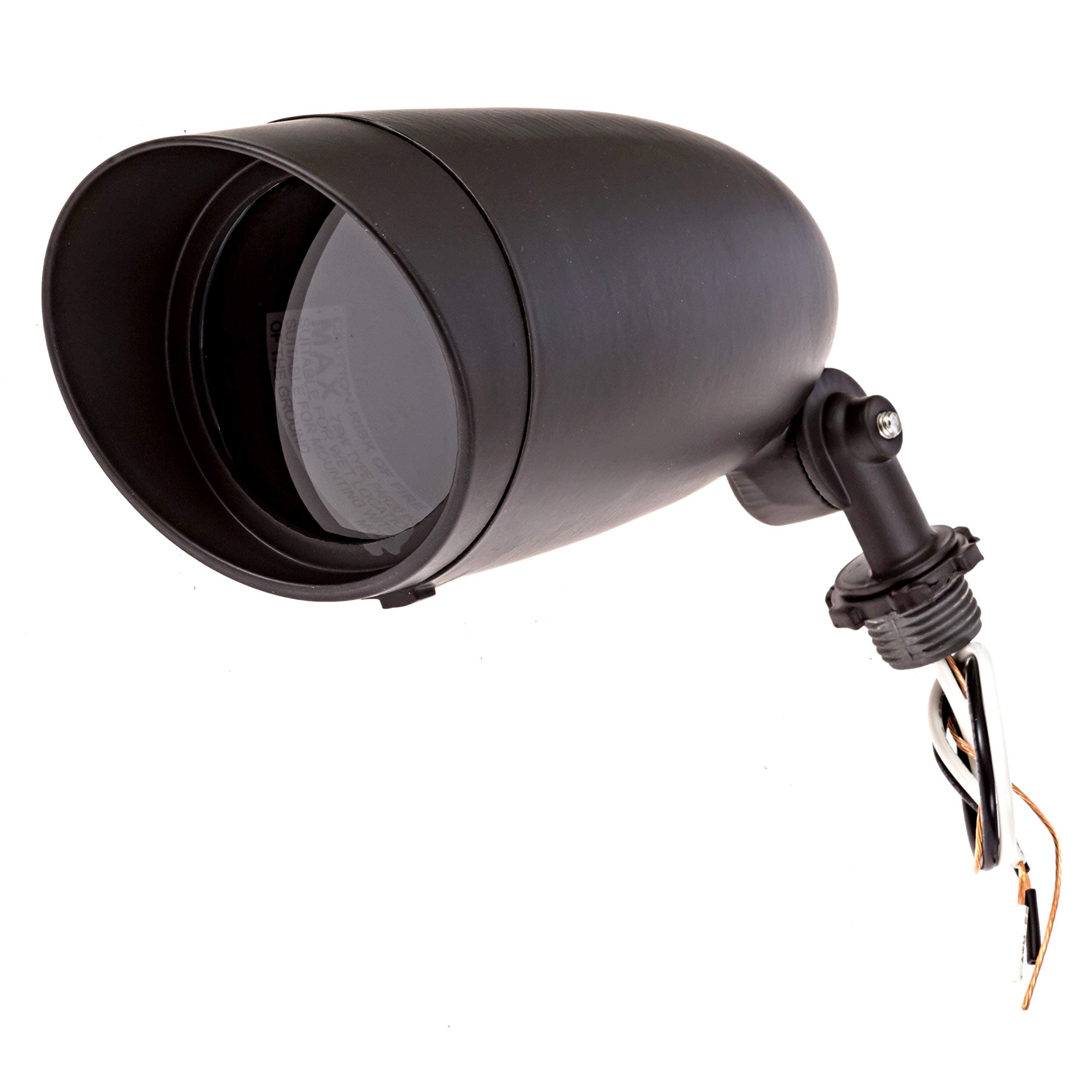 Lighting One Light PAR20 120 Volt Die Cast Aluminum Durable Outdoor Landscape Security Lighting Flood, Dark Bronze