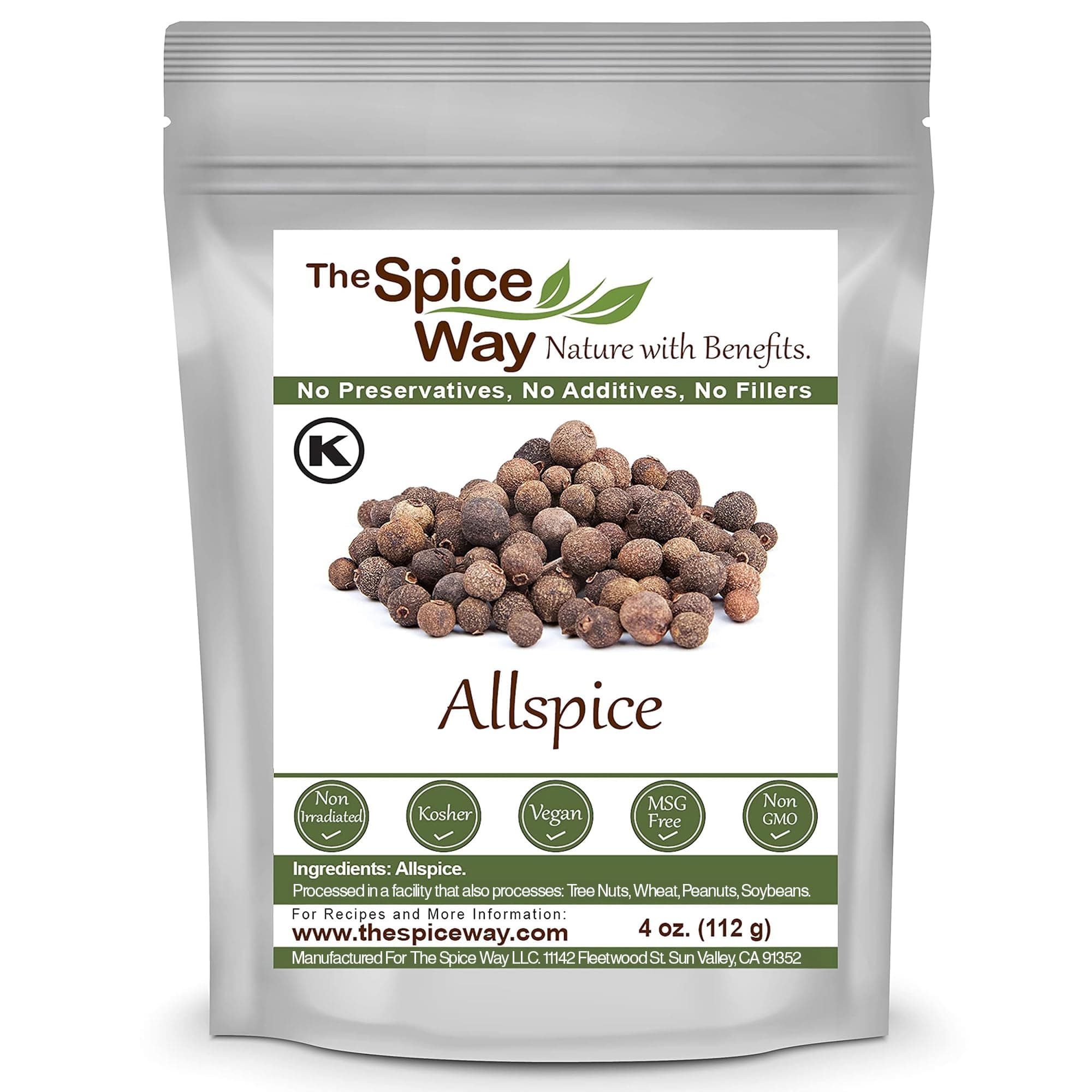 The Spice Way Allspice Whole - 4 oz