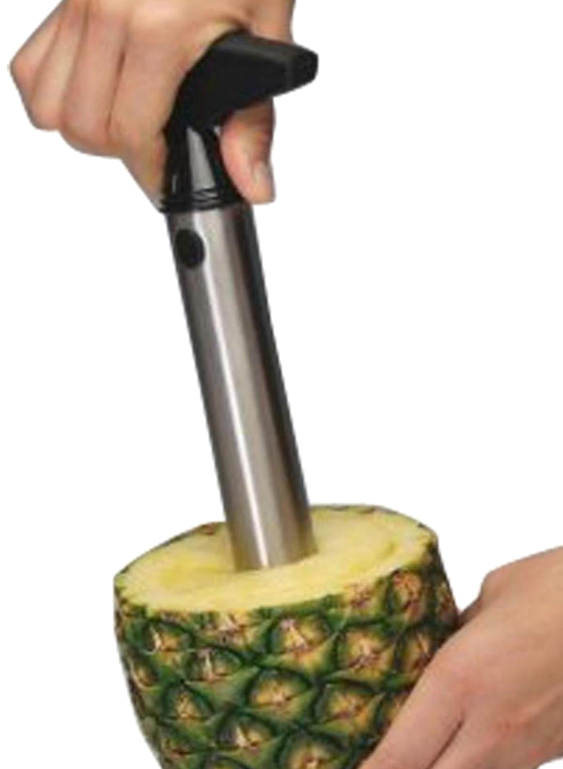 Kitchen-Essential Stainless Steel Fruit Pineapple Corer Slicer Peeler Cutter