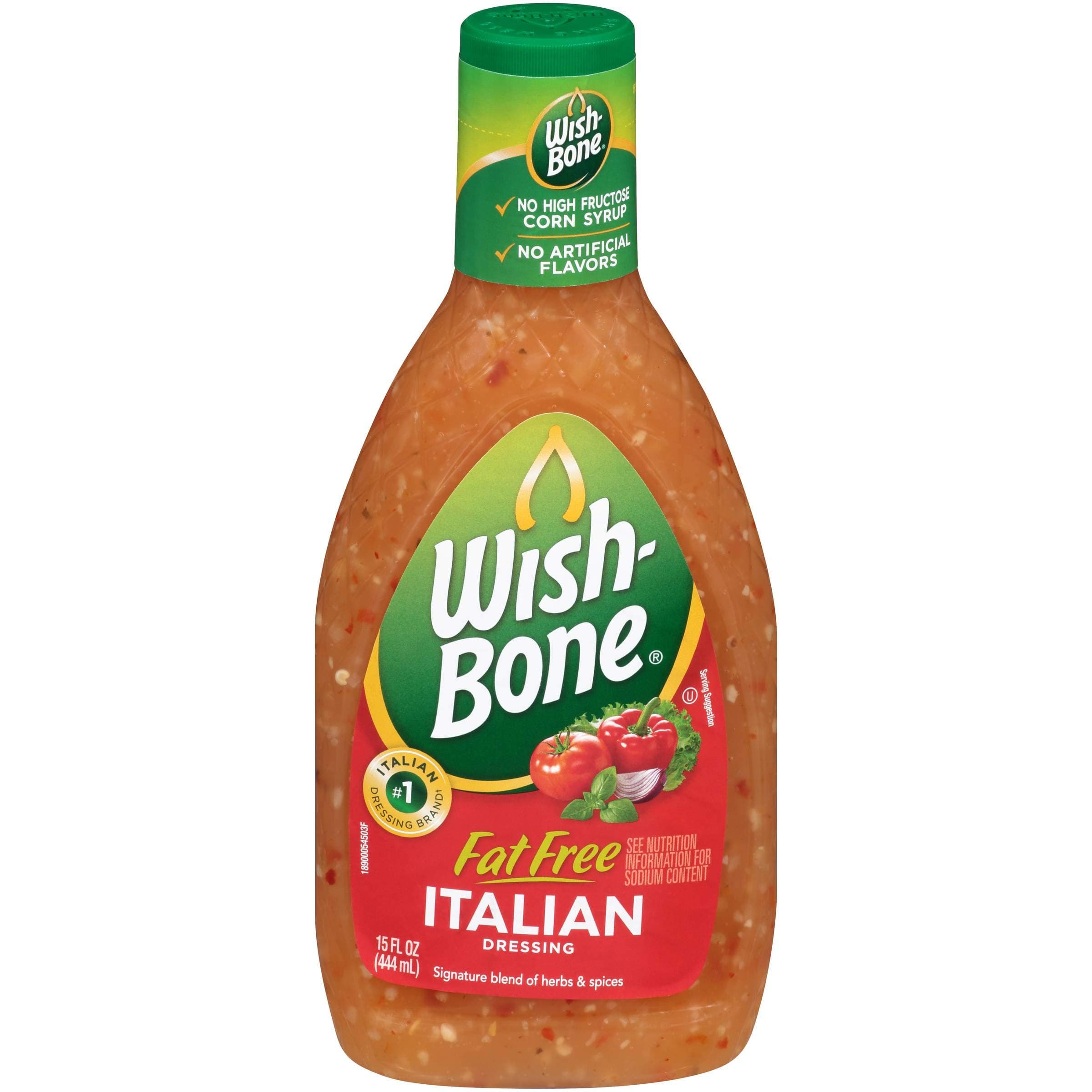 Wish-Bone Fat Free Italian Dressing, 444ml