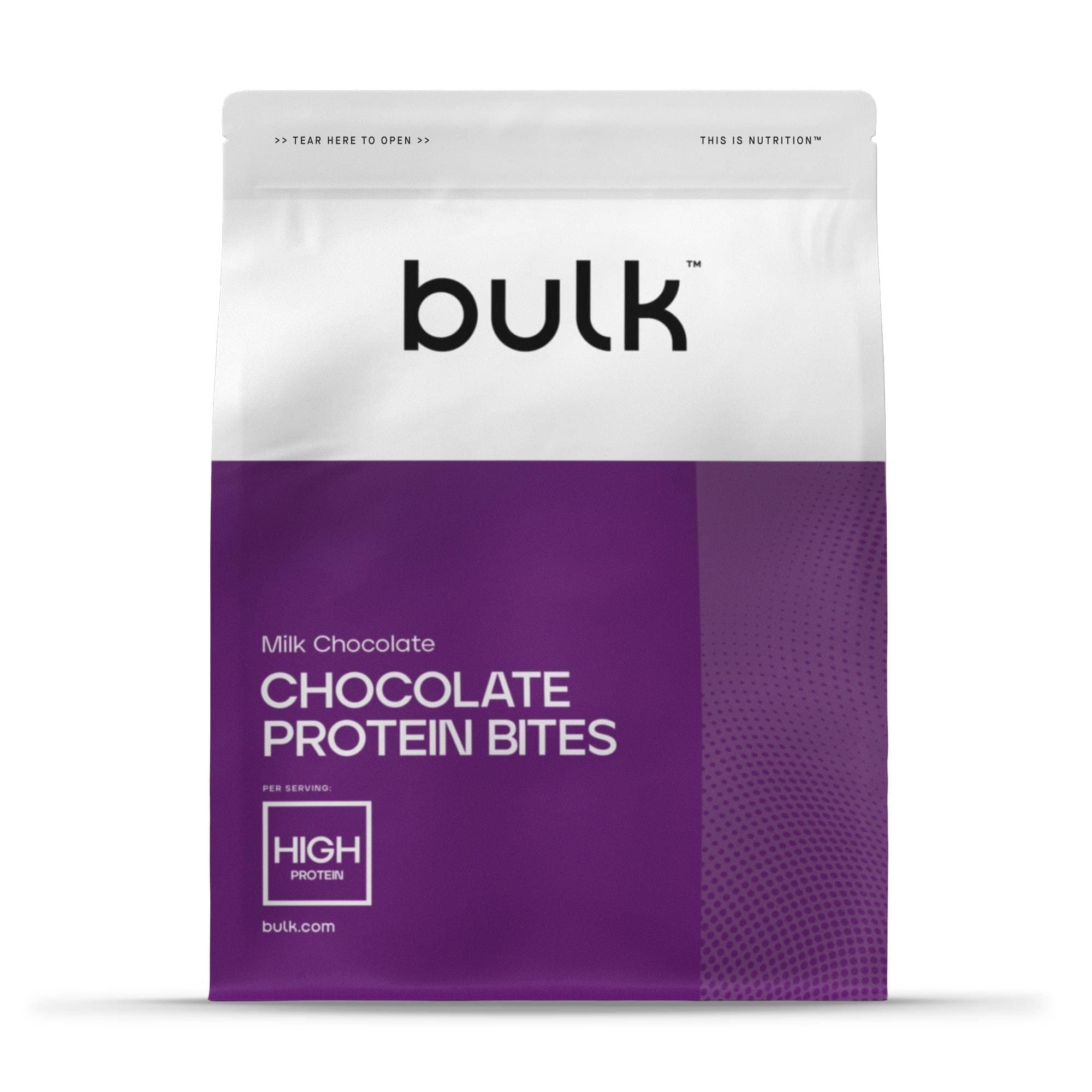 Bulk Chocolate Protein Bites, Milk Chocolate, 500 g, Packaging May Vary