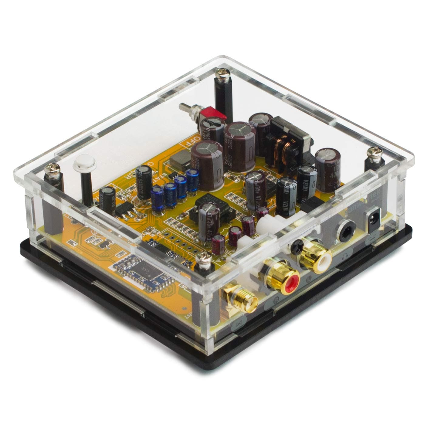 HiFi Bluetooth Audio Receiver for Home Stereo, BT 4.2 to Analog (RCA/AUX) Adapter, Wireless HD Music Streamer Support aptX