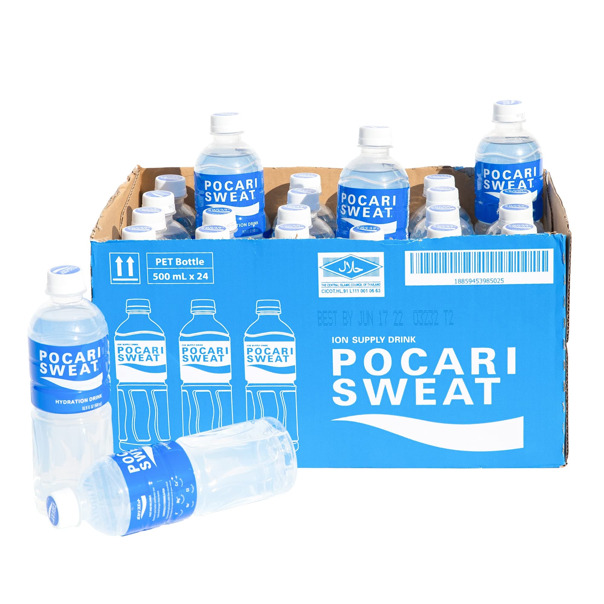 Pocari Sweat 24-Pack Electrolyte Drink – Ultimate Hydration for Sports, Heat, and Everyday Wellness