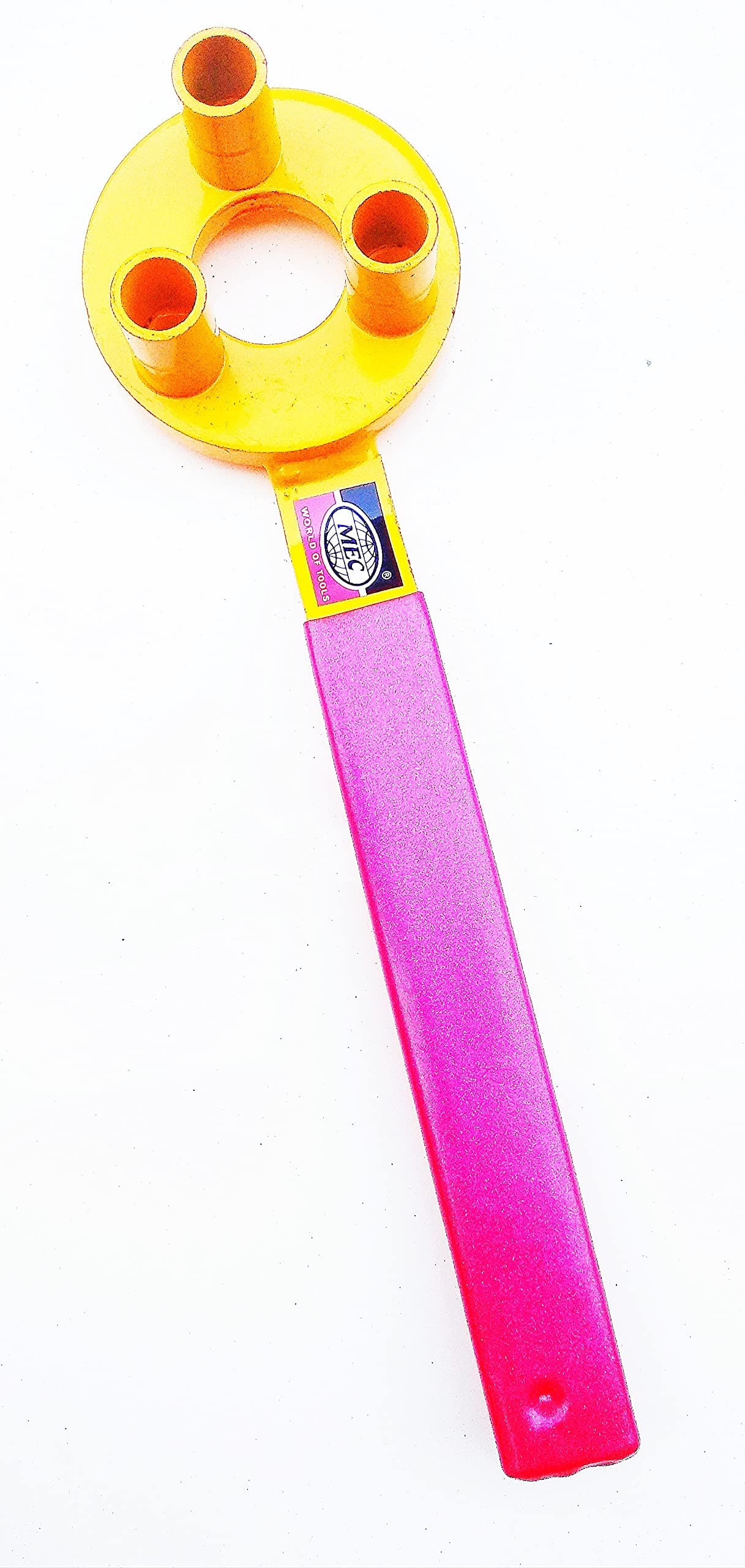 MEC ® Clutch Holder 3Pin Heavy Tool with Rubber Insulated Handle for Extra Grip for Honda Unicorn Motorbike Made on CNC Machine for Precision and Extra Grip