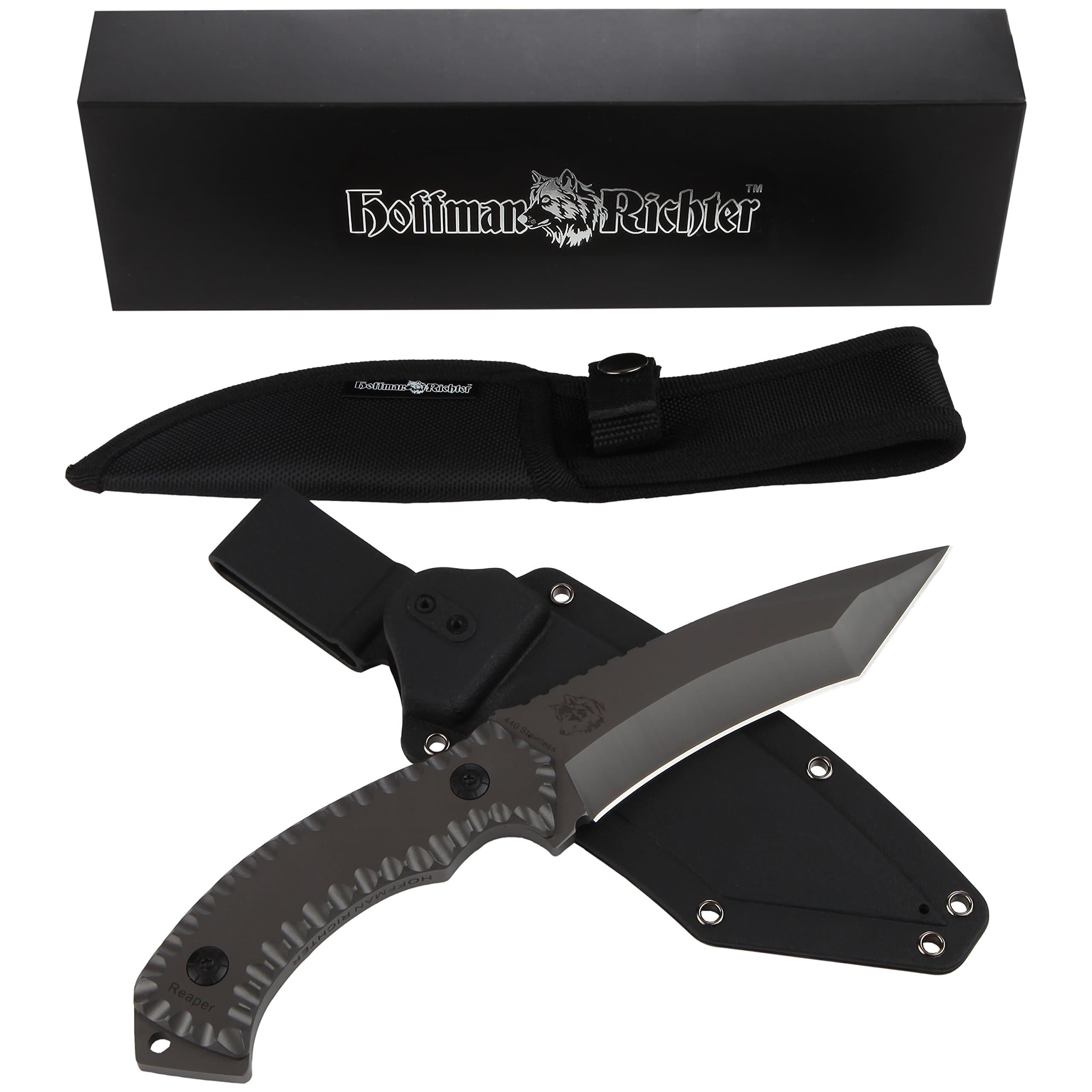 Reaper Fixed Blade Tactical Knife with Bonus Belt Holder Sheaths