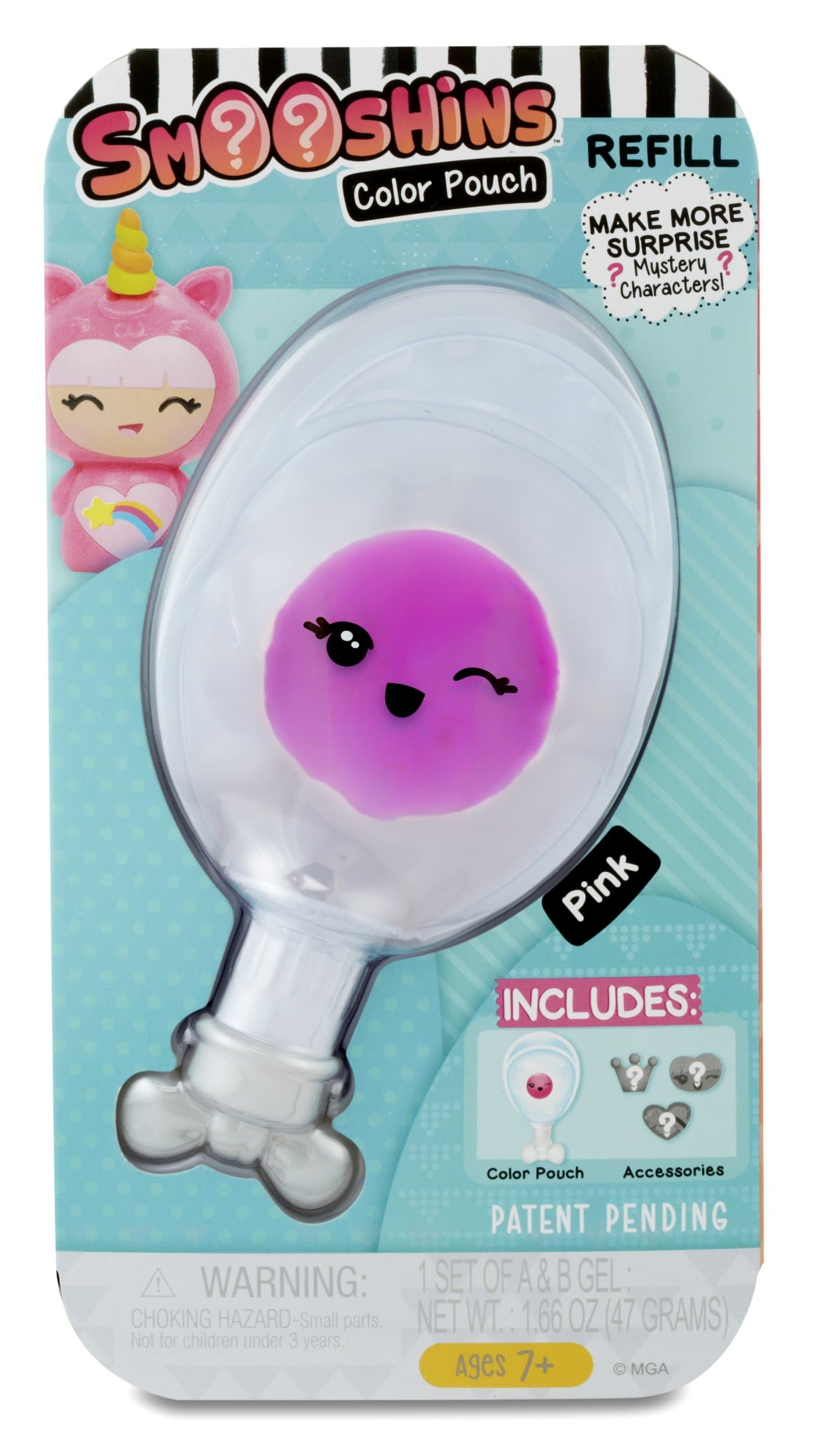 Smooshins Color Pod Refill, Pink