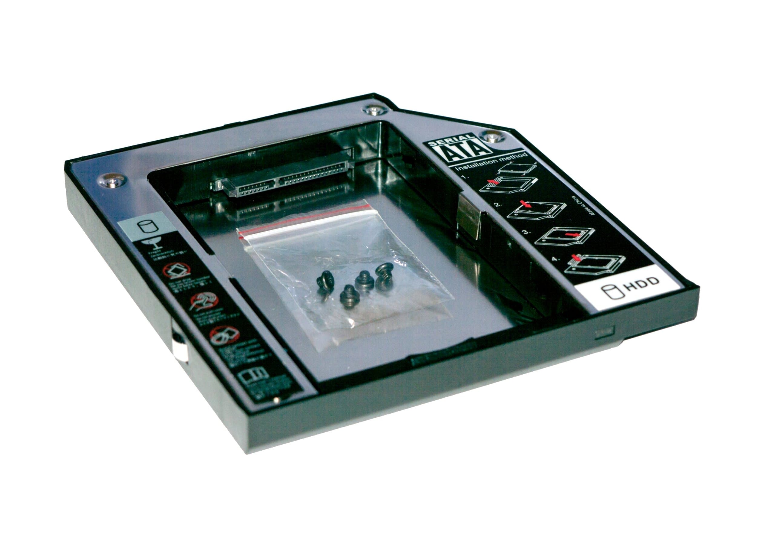 Ultrabay Enhanced II Module 2nd HDD for Lenovo ThinkPad R400, R500, T420, T420i, T430, T510, T510i, T520, T530, W510, W520, W530, W700 12.7 mm SATA III adapter caddy - TheNatural2020