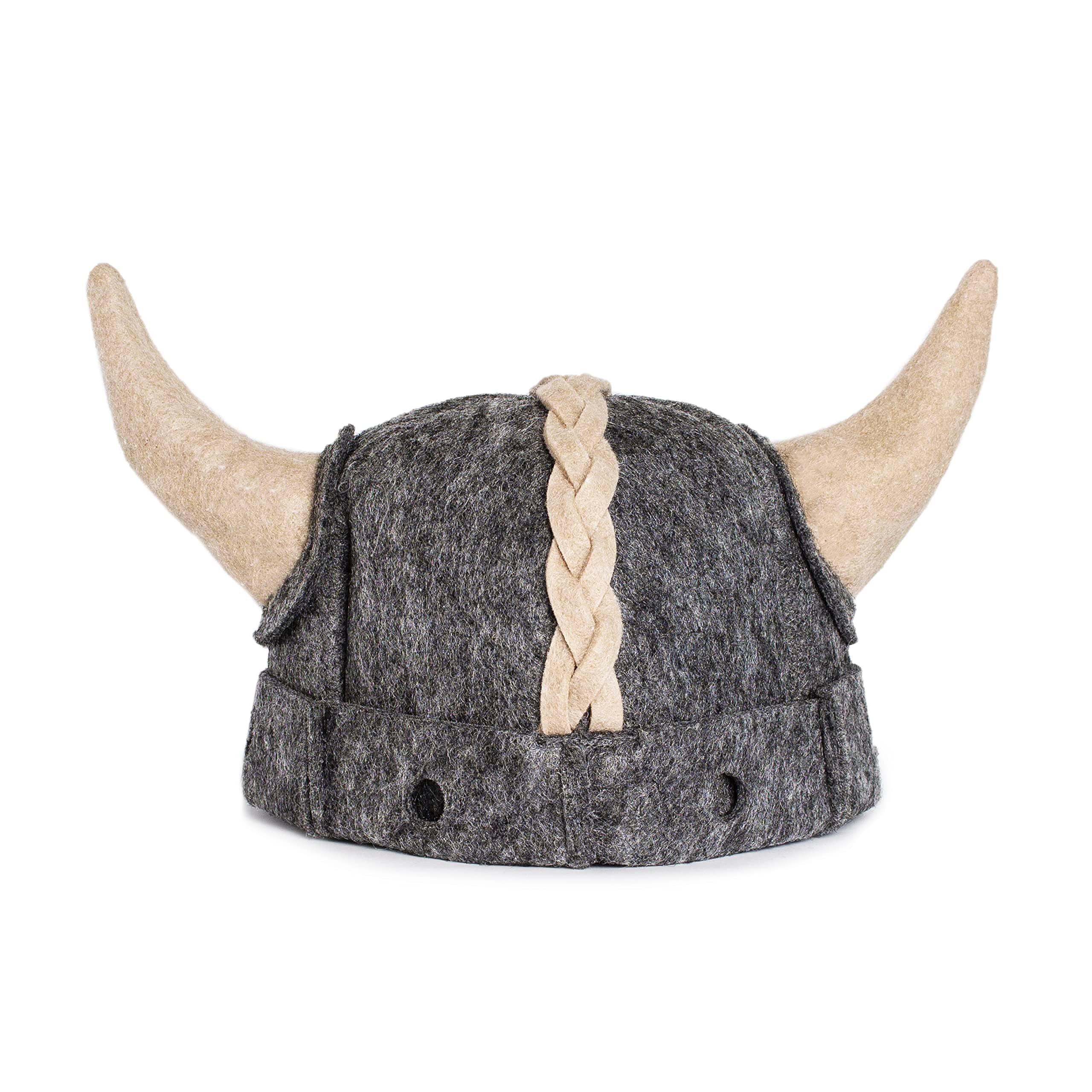 Sauna Hat Viking Banya Hat for Men - Hats Sauna Cap Finnish Ukraine Mens Sauna Hat for Women and Men Gray