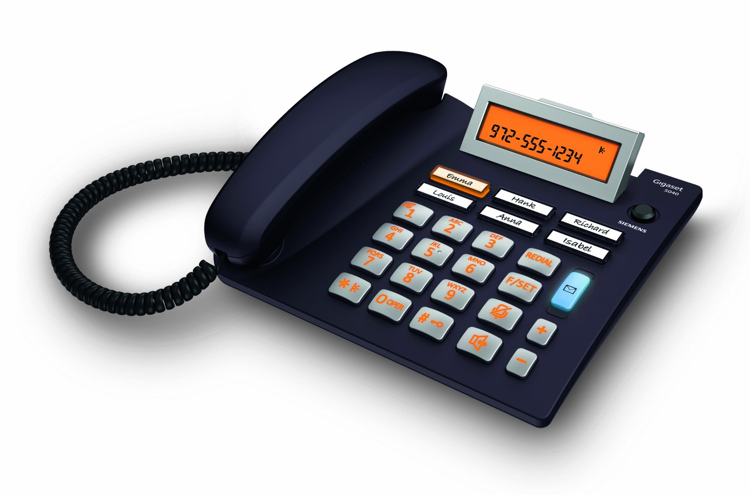 Siemens Plug and Play Corded Phone with Proximity Sensor (ES5040)