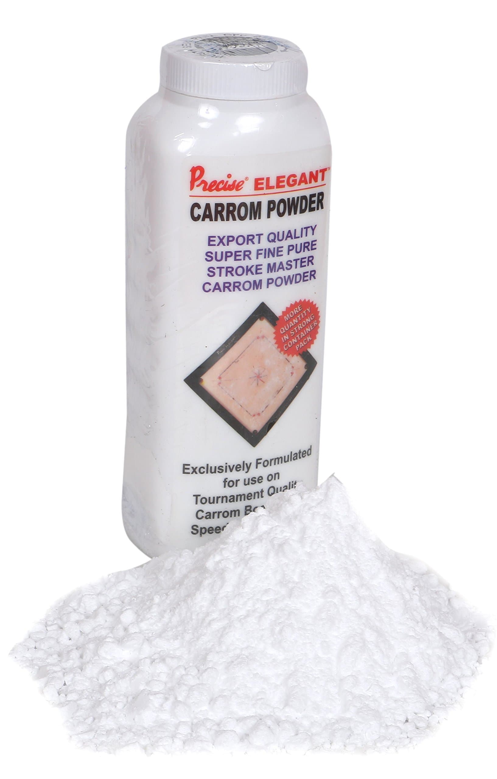 Tabakh Precise Elegant Smooth Carrom Board Powder, 100gm,White