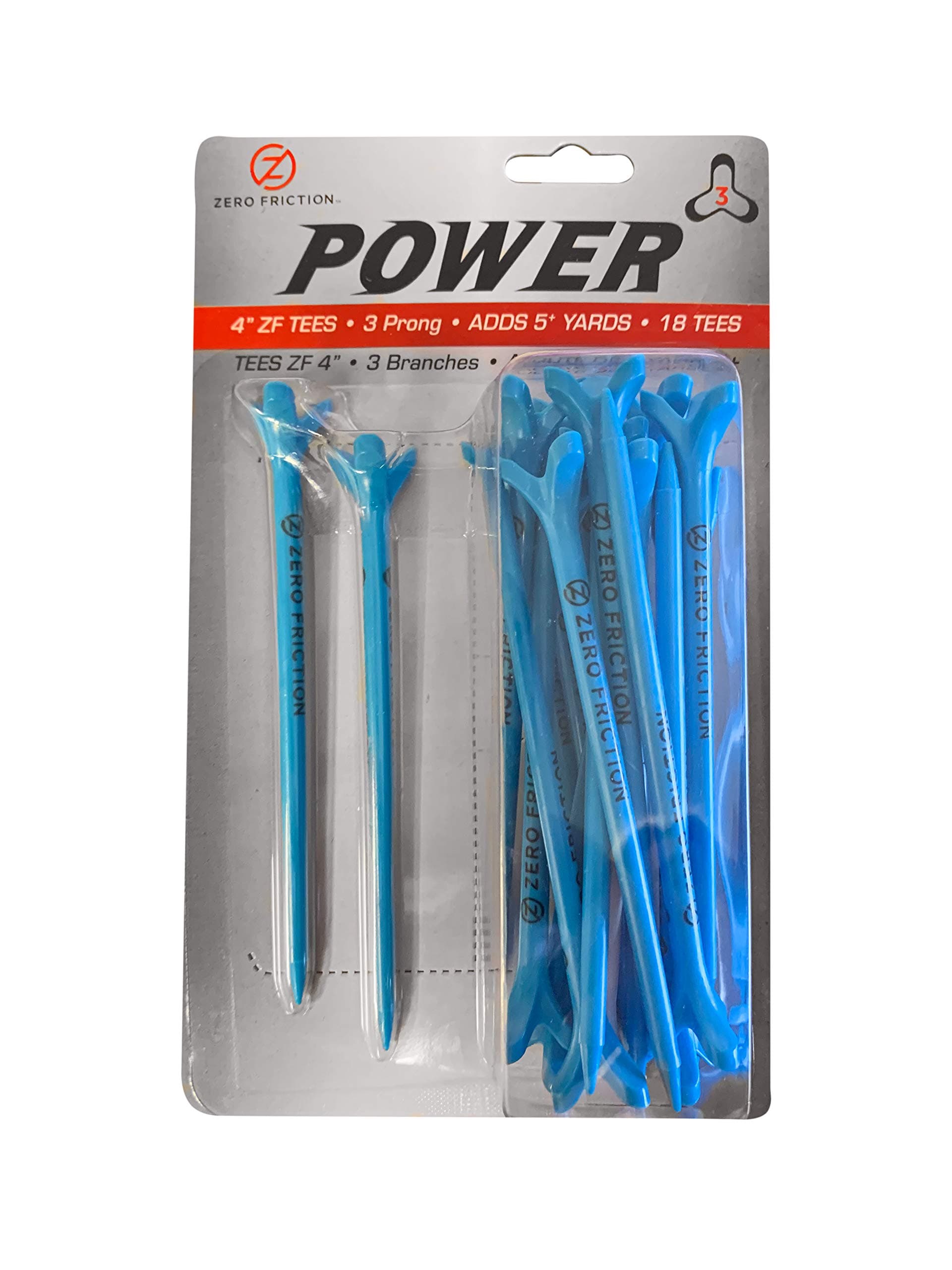 Zero FrictionZFT Maxx 3-Prong 4" Distance Golf Tee