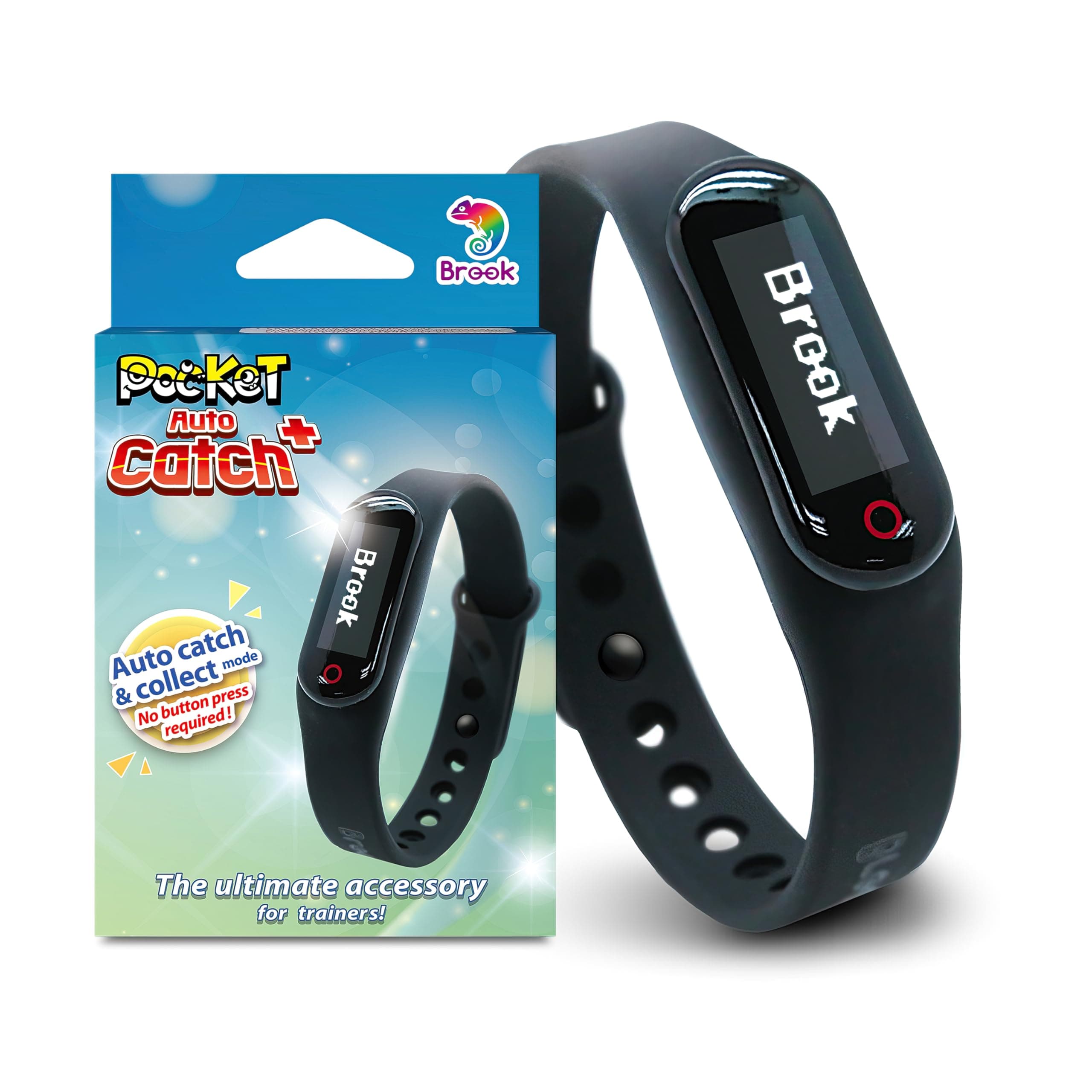 Brook Pocket Auto Catch Plus - Upgraded Version of Auto Catch, Auto Spin and Catching Pocket Monsters, Collecting Items, Wristband Bracelet Accessory