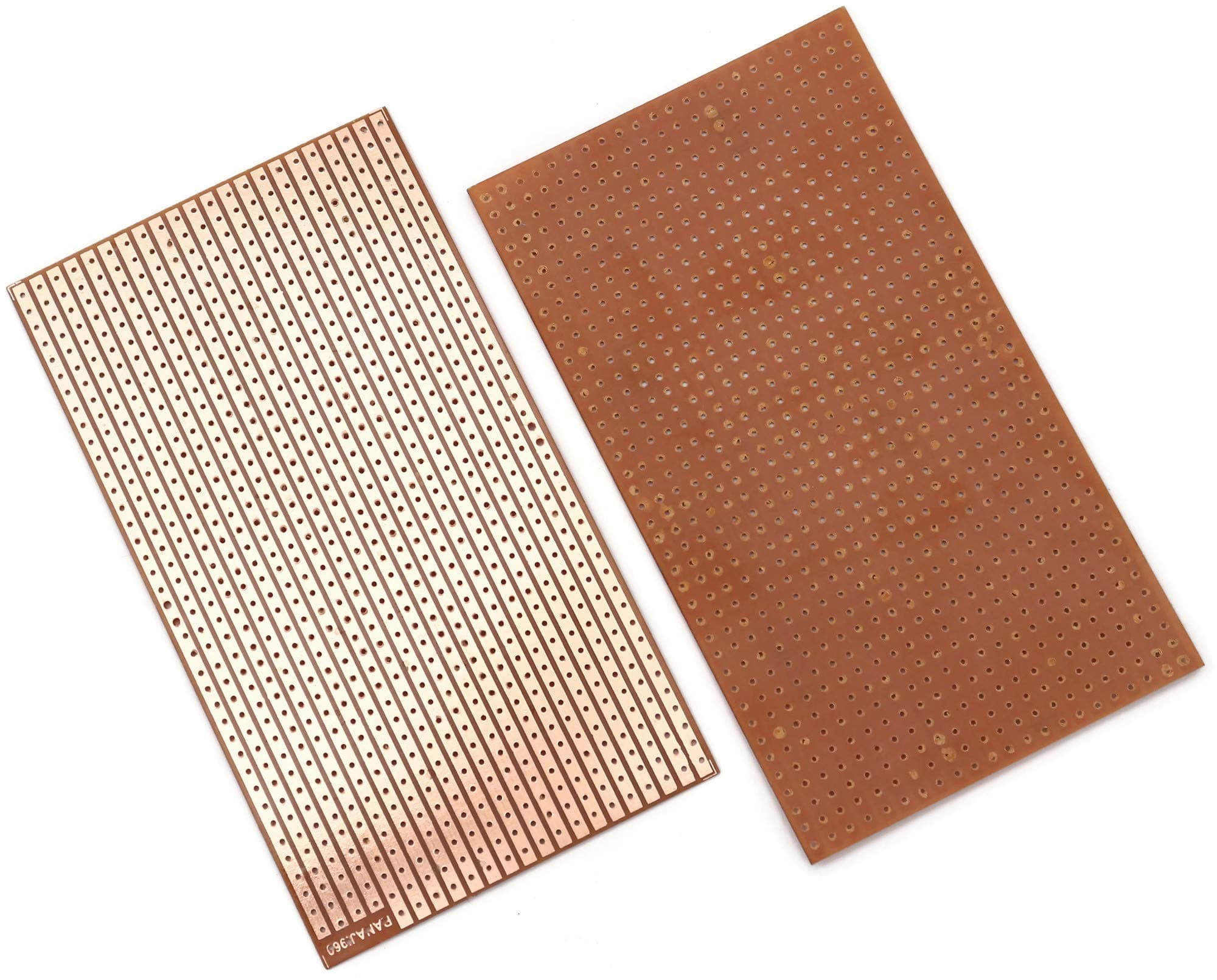 Electronic Spices Pack of 10 15X8.5CM Single Side Stripboard Pattern PCB board For electronic project