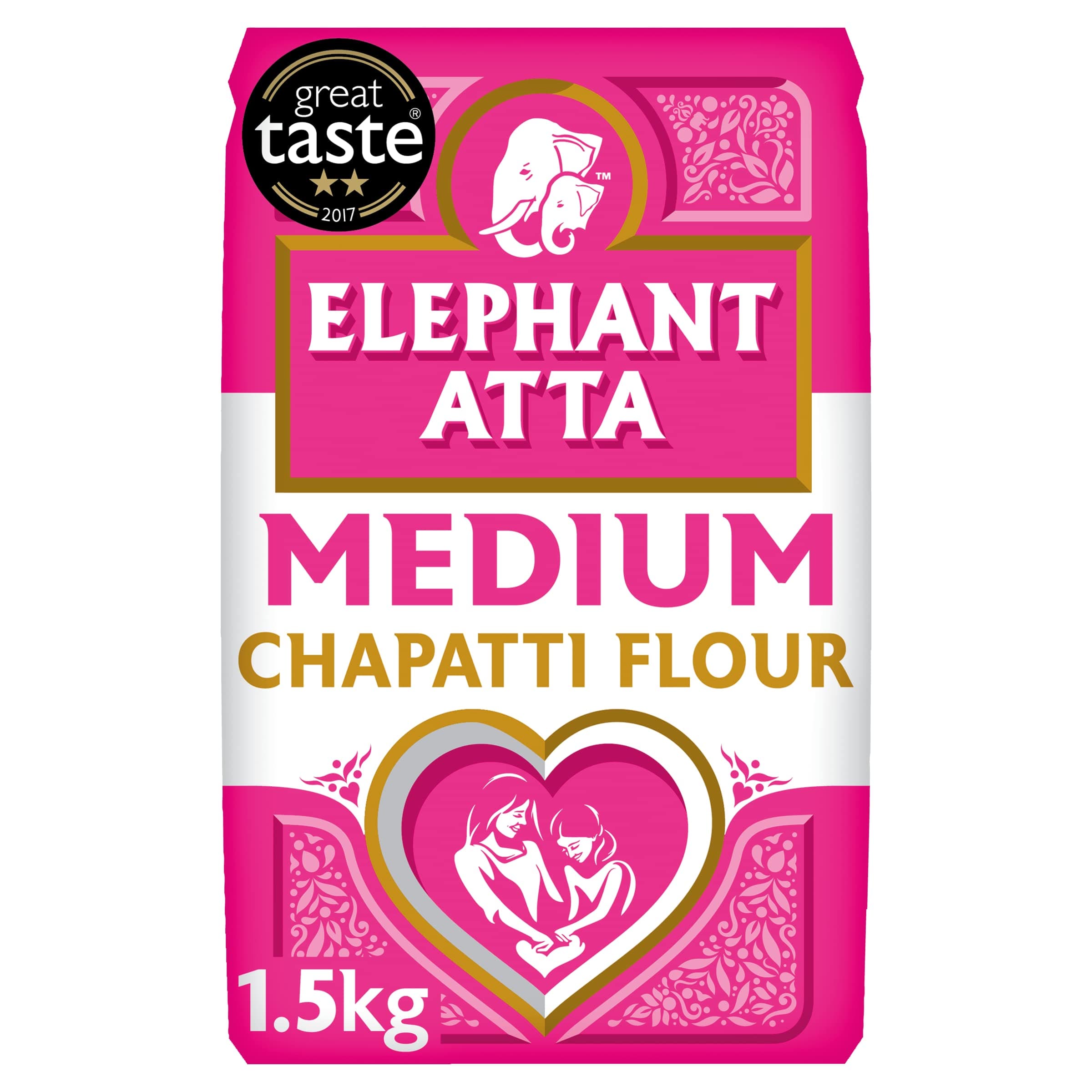 Medium Chapatti Flour Atta | Medium Atta Flour | Naan Flour | Atta Flour | Roti Flour | (1.5kg)