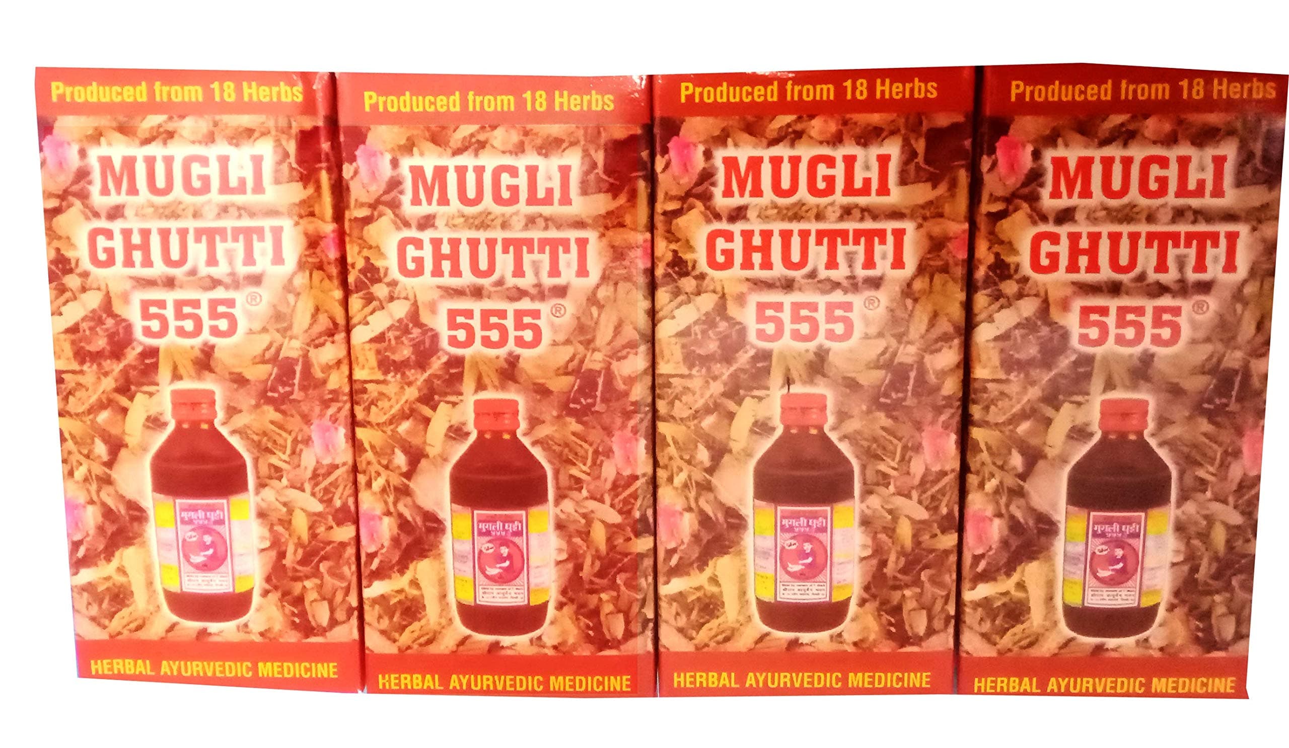 Mugli Ghutti 555 (100 ml, Pack of 4)