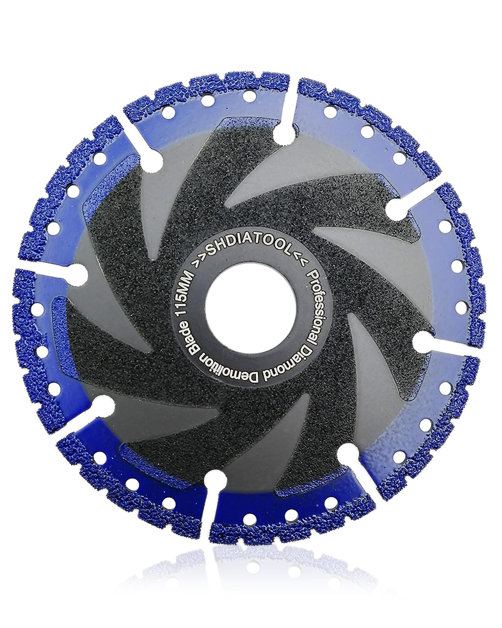 4-1/2 Inch Metal Cutting Diamond Blade All Purpose Cut Off Wheel for Rebar Sheet Metal Angle Iron Stainless Steel(for 7/8 inch Arbor)