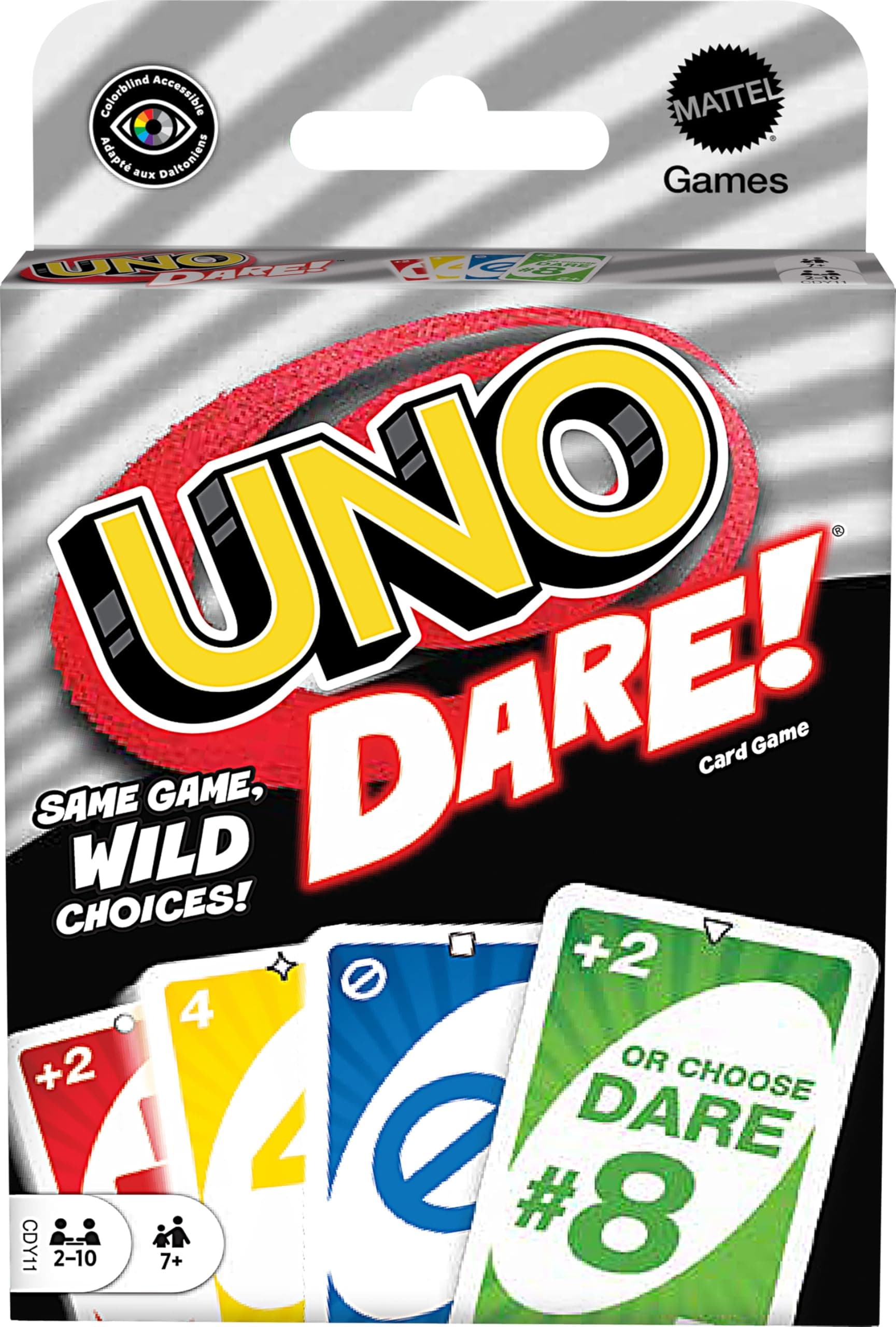 Mattel UNO Dare Card Game