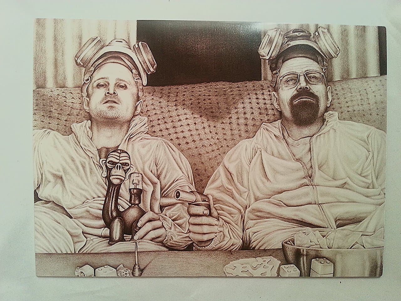 Breaking Slabs Platinum Cured Silicone Mat 8"x11"