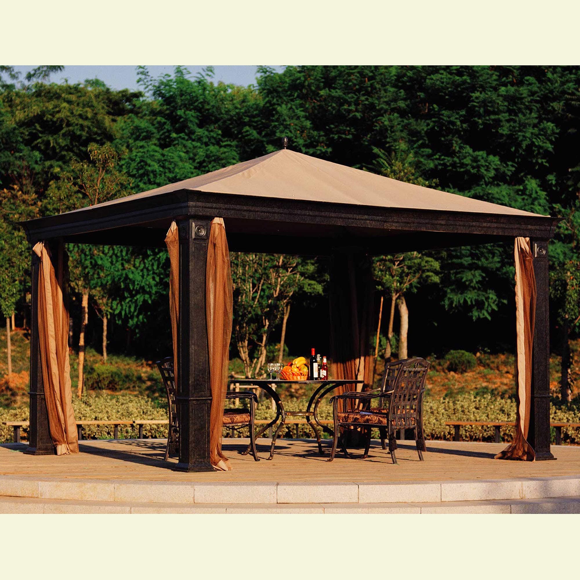 Sunjoy Replacement Canopy (Deluxe Fabric) for Sean Conway Gazebo