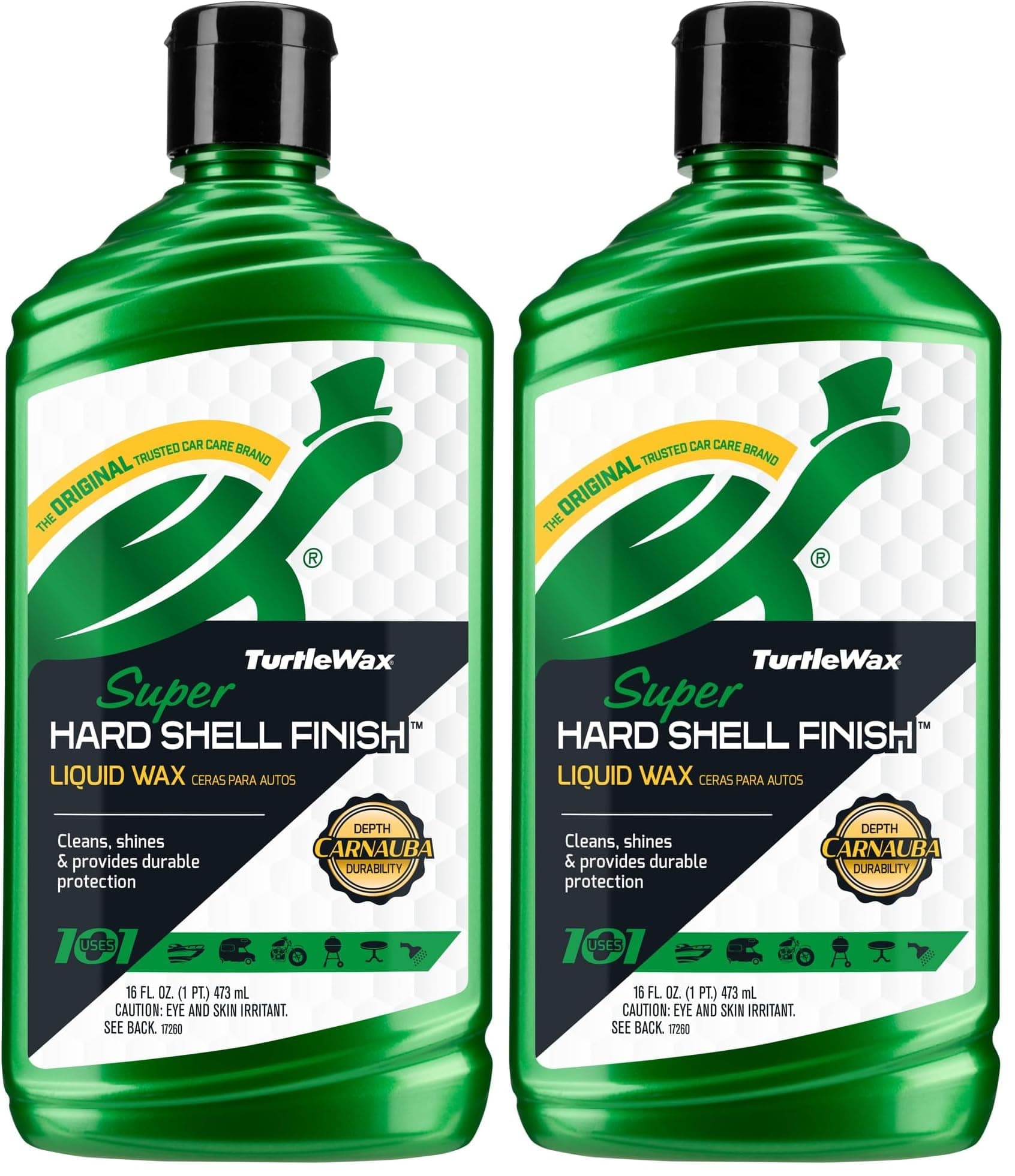 Turtle Wax Super Hard Shell Liquid Wax (Pack of 2)
