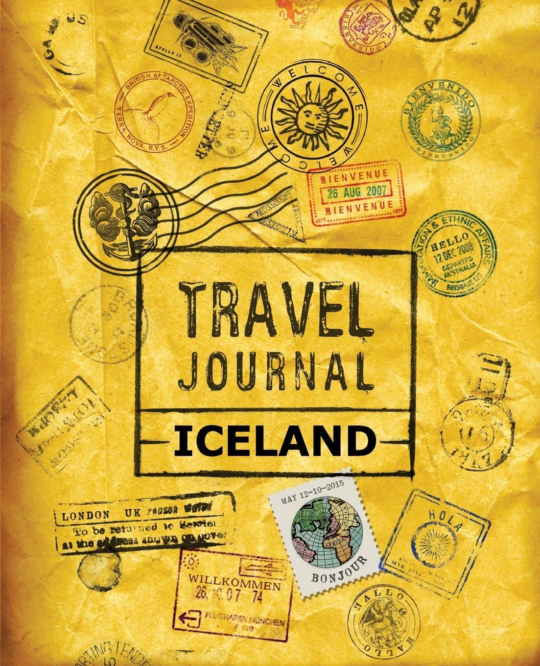 Travel Journal Iceland Paperback – December 29, 2015
