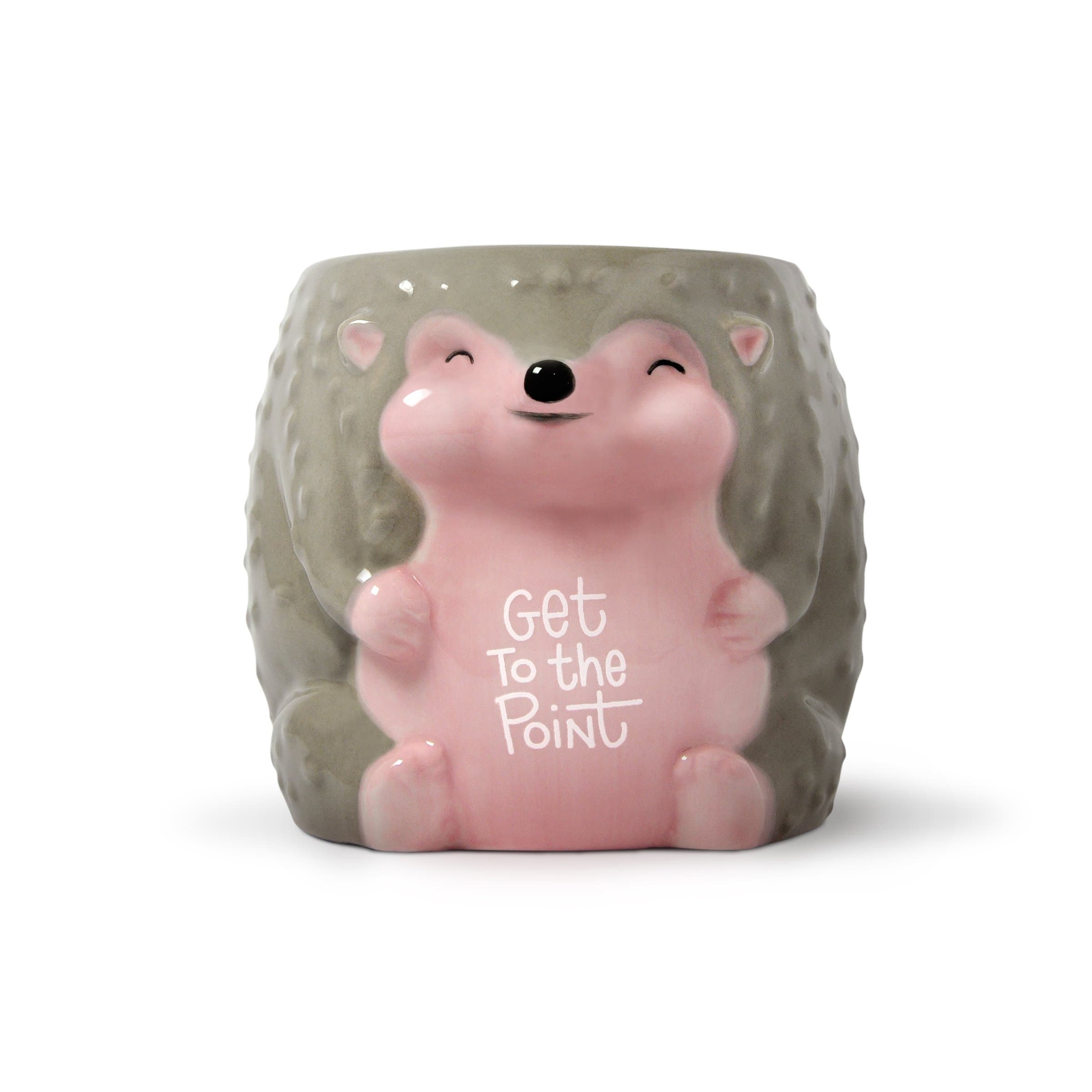 Genuine Fred Luckyoo 'Get to the Point' Hedgehog Ceramic Mug
