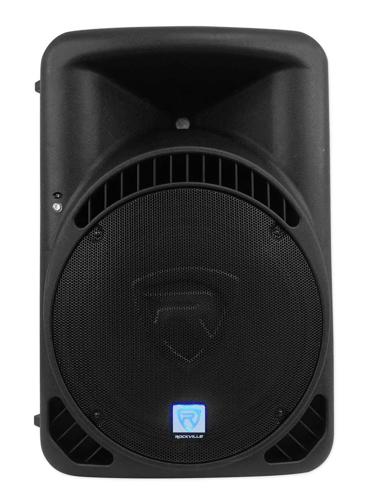 RPG15BT V2 15" 1000W Powered DJ/PA Speaker, Bluetooth 5.0, TWS Stereo Linking, 1.75" Titanium Driver, EQ/Effects, LCD Display, for Events and Performances
